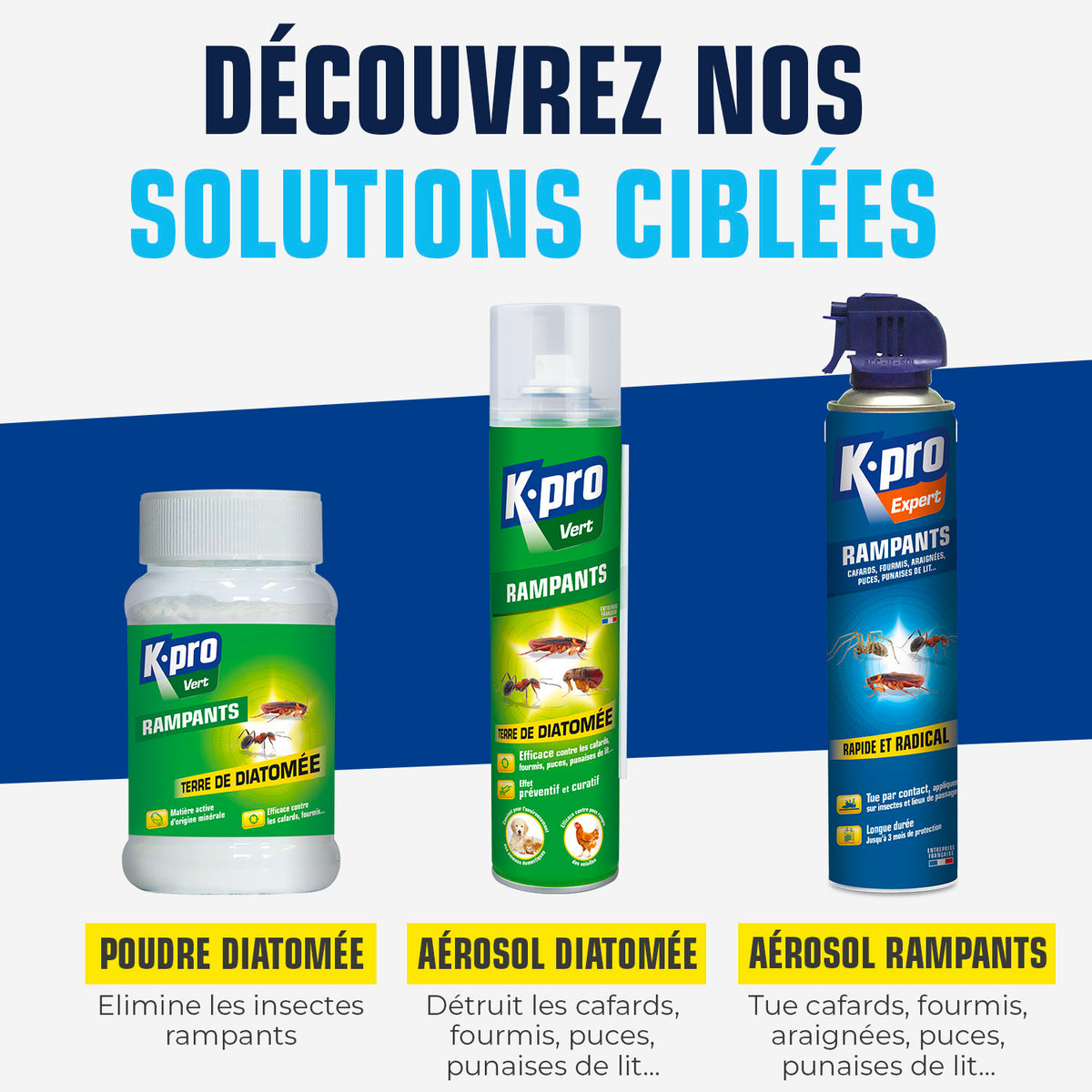 K.PRO - Aérosol Terre de diatomée
400ml