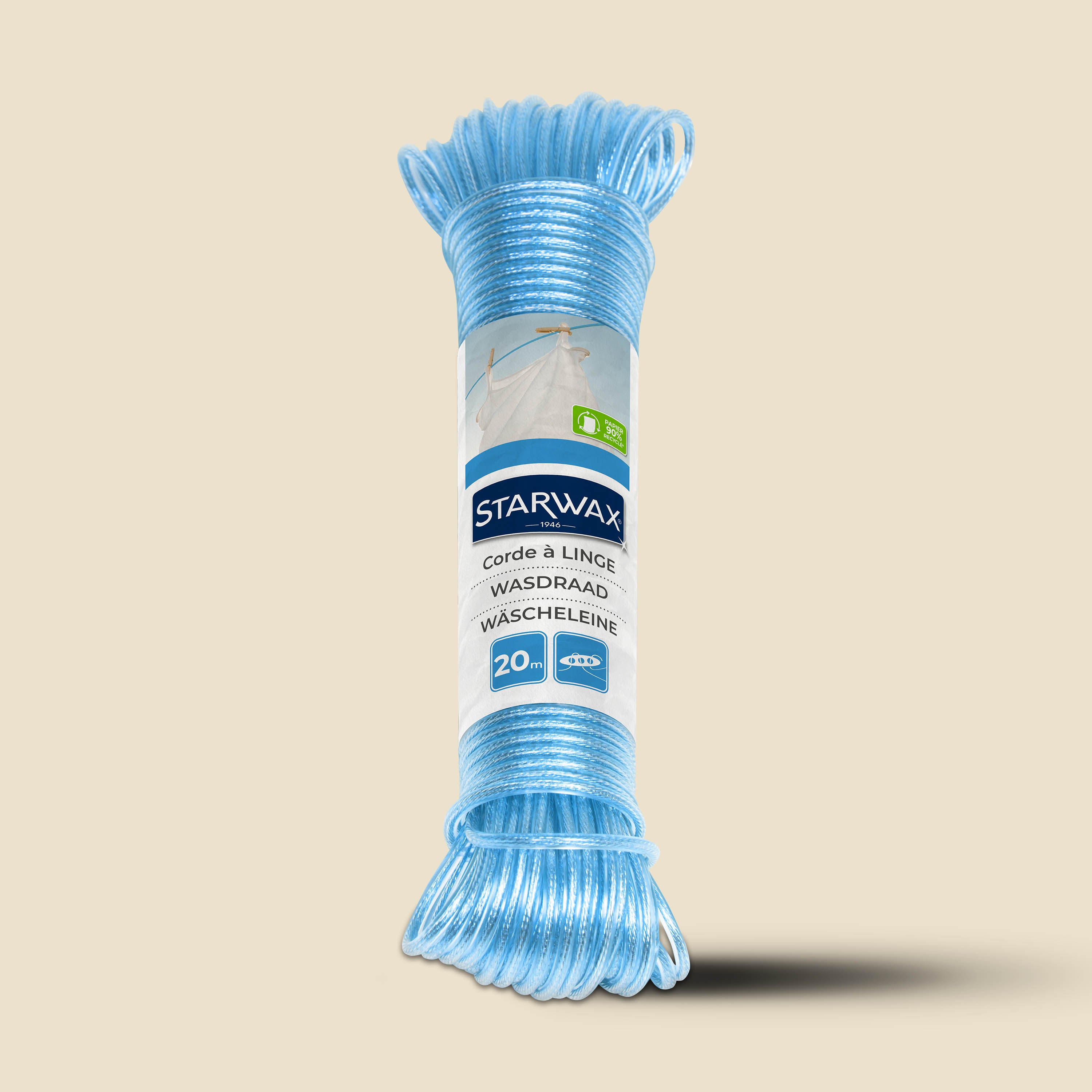 STARWAX - Corde à linge 20 M
X1
