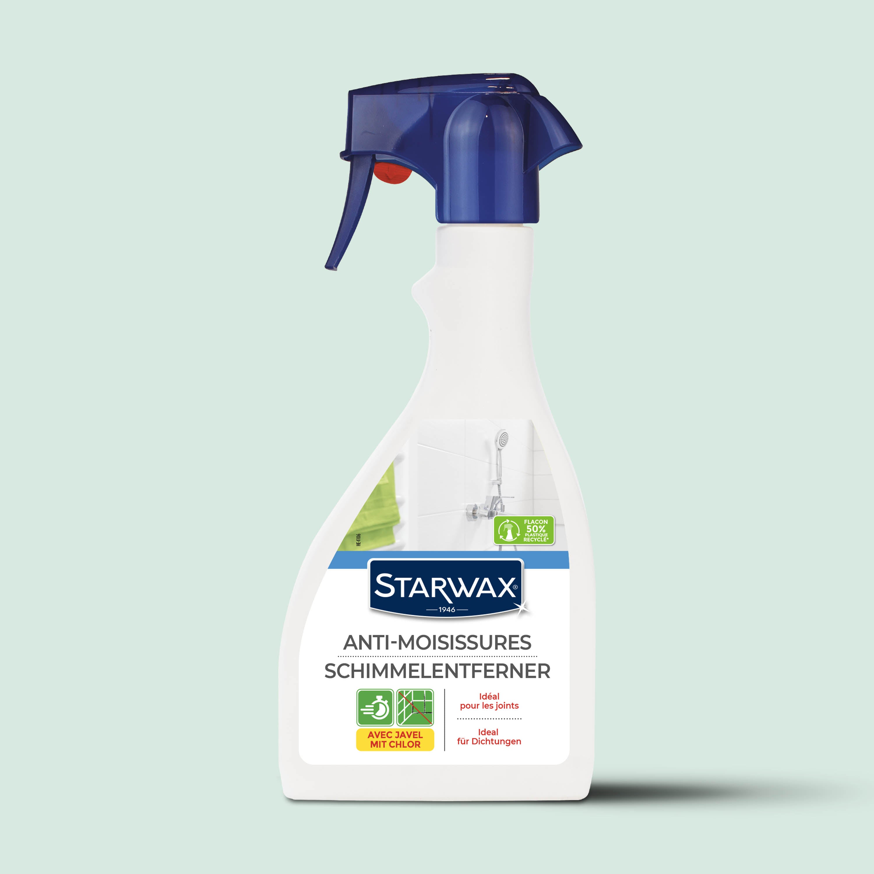 STARWAX - Anti-moisissures pour joints et salle de bains 500ml