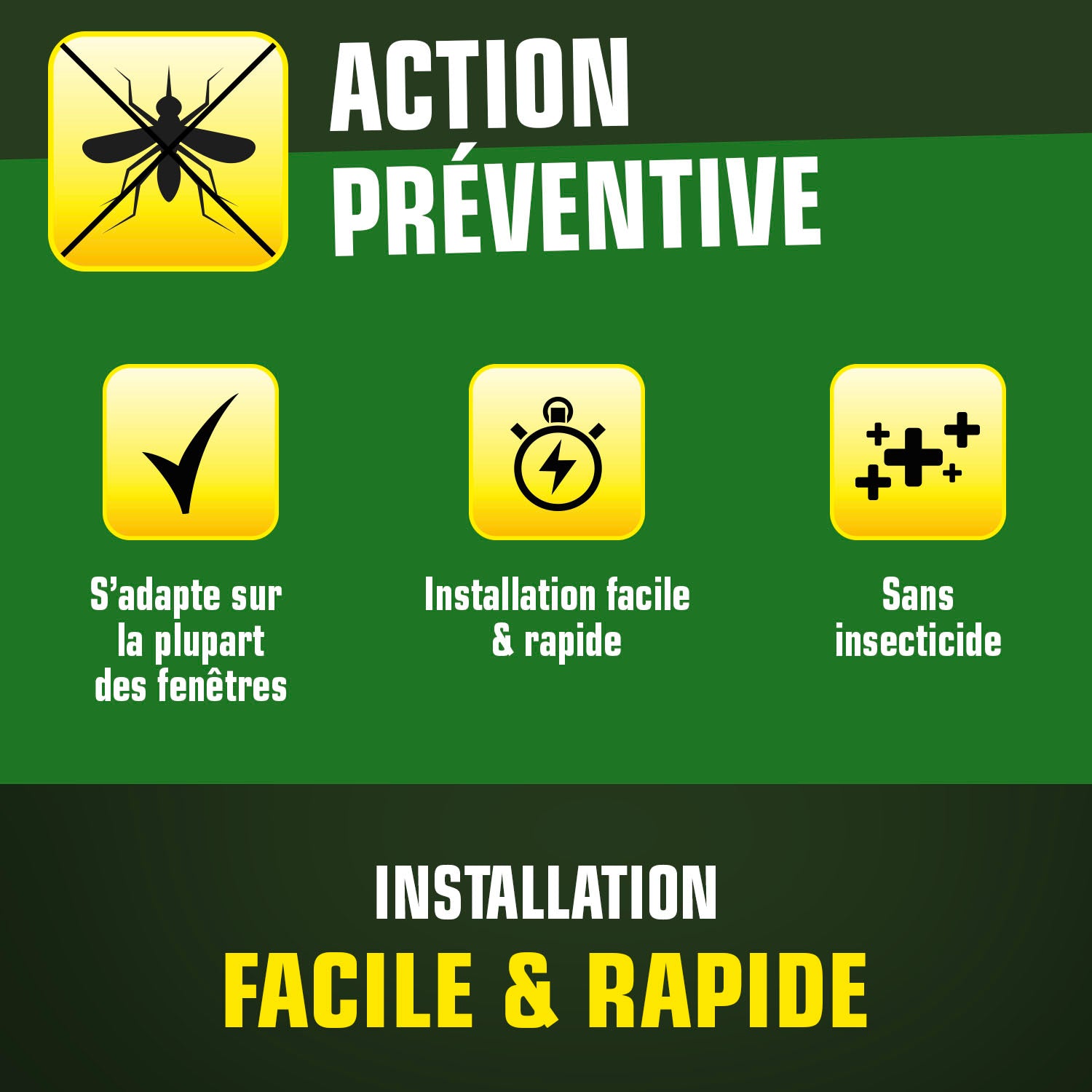 K.PRO - Moustiquaire moustiques et mouches X1