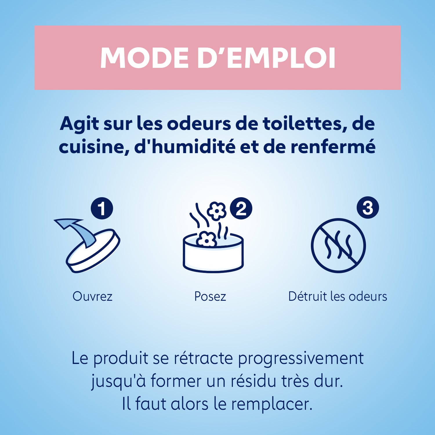 CROC ODOR - Destructeur d'odeurs douceur florale 300g