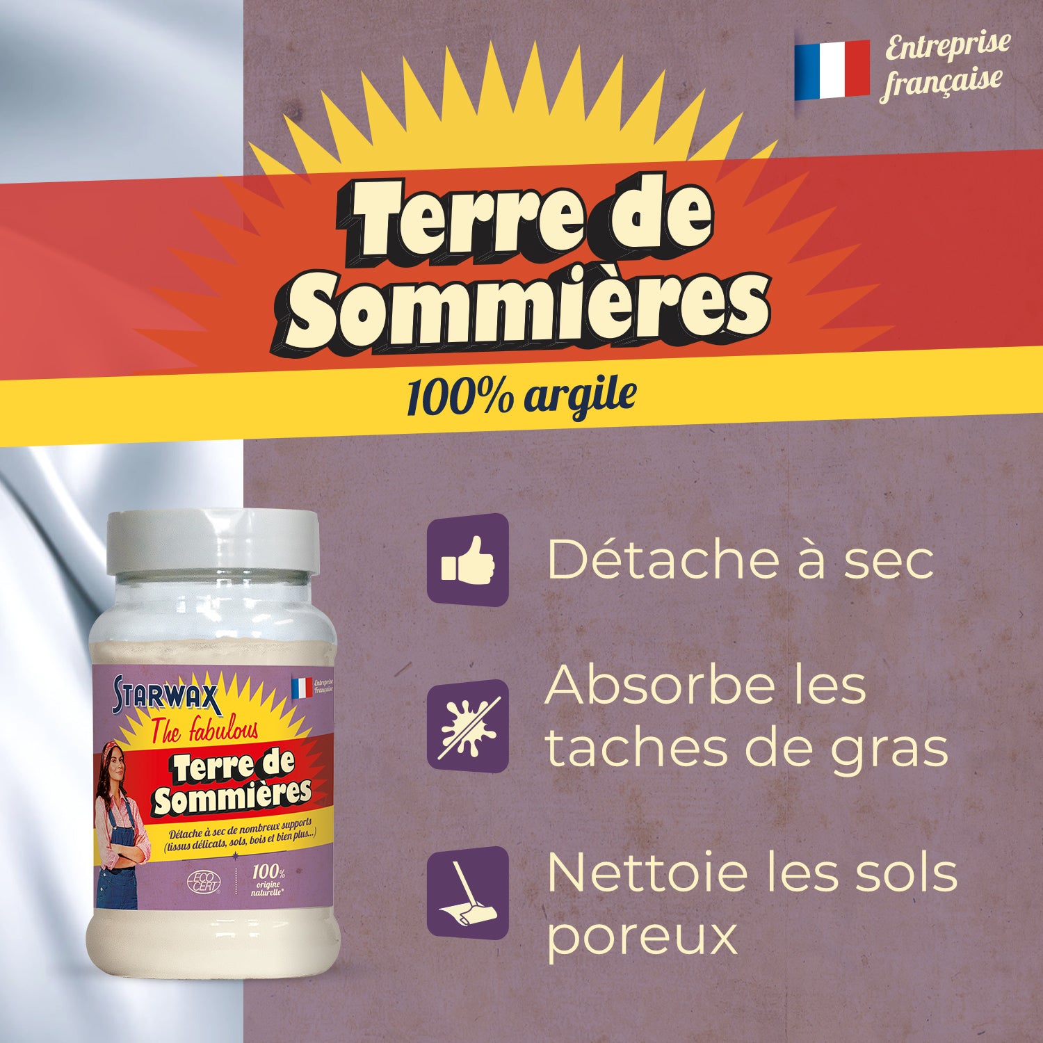 STARWAX FABULOUS - Terre de Sommières 200g