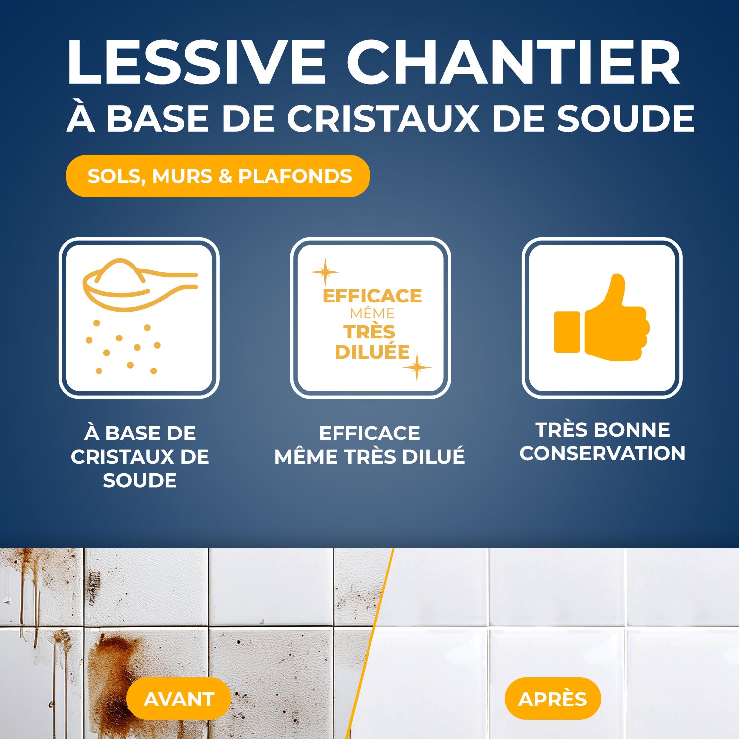 STARWAX - Lessive Chantier 1,4KG 1,4kg