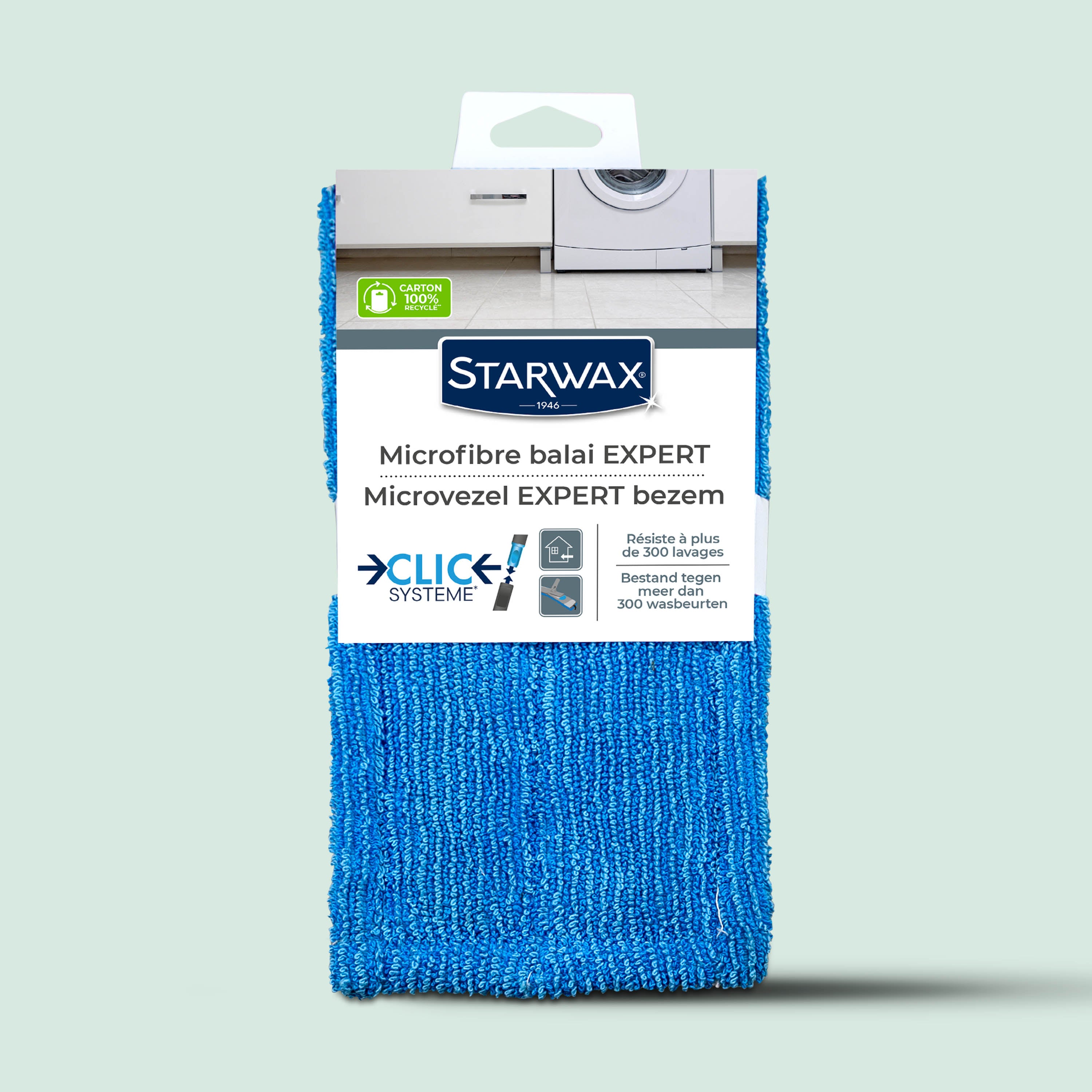 Microfibre balai Expert flexi Clic système