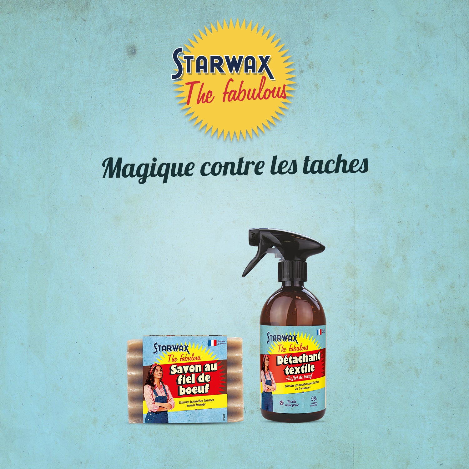 STARWAX FABULOUS - Spray détachant au fiel de boeuf 500ml