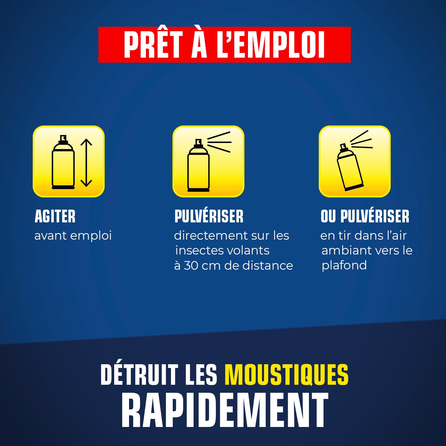 K.PRO - Aérosol anti-moustiques
400ml