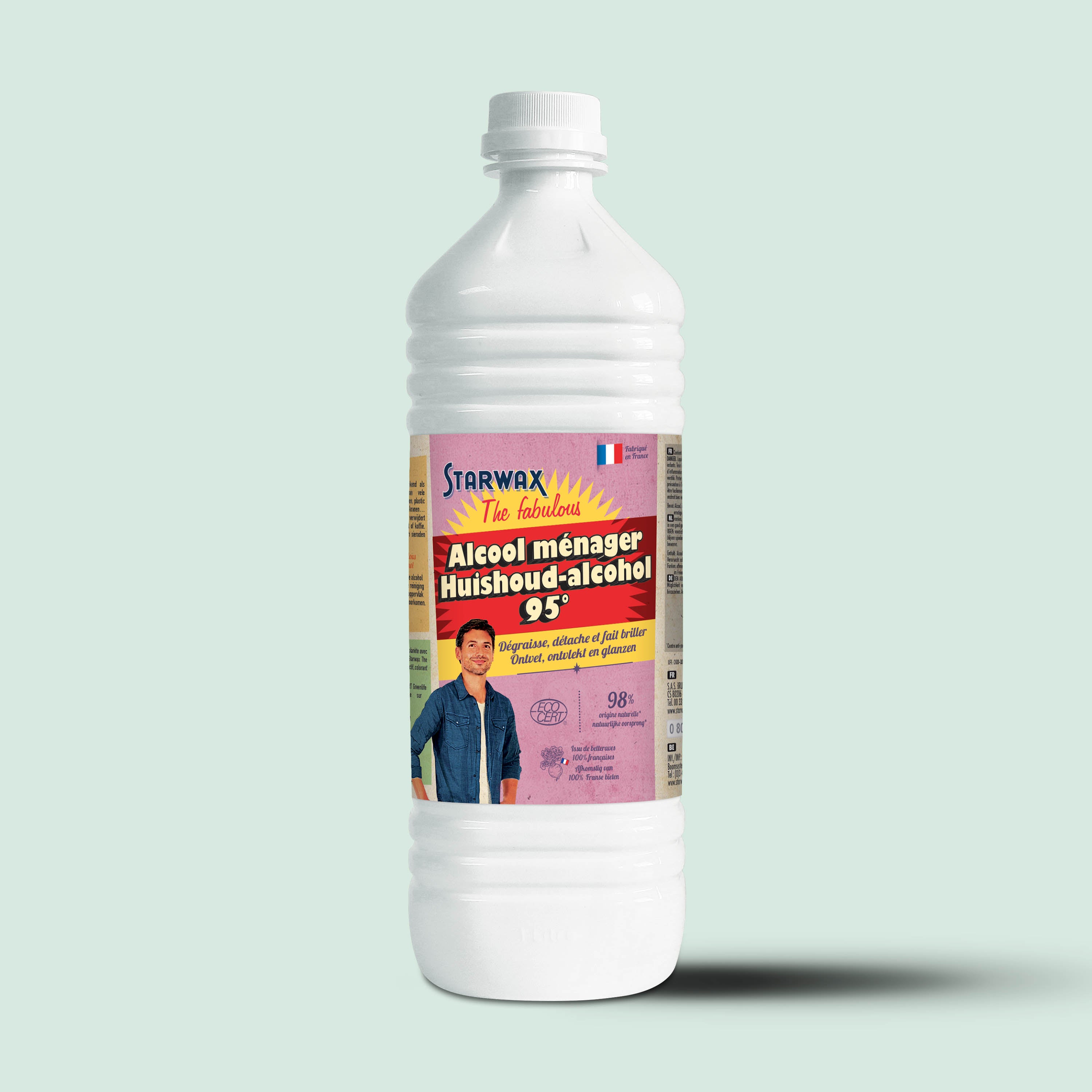 STARWAX FABULOUS - Alcool ménager 9.5° 1L