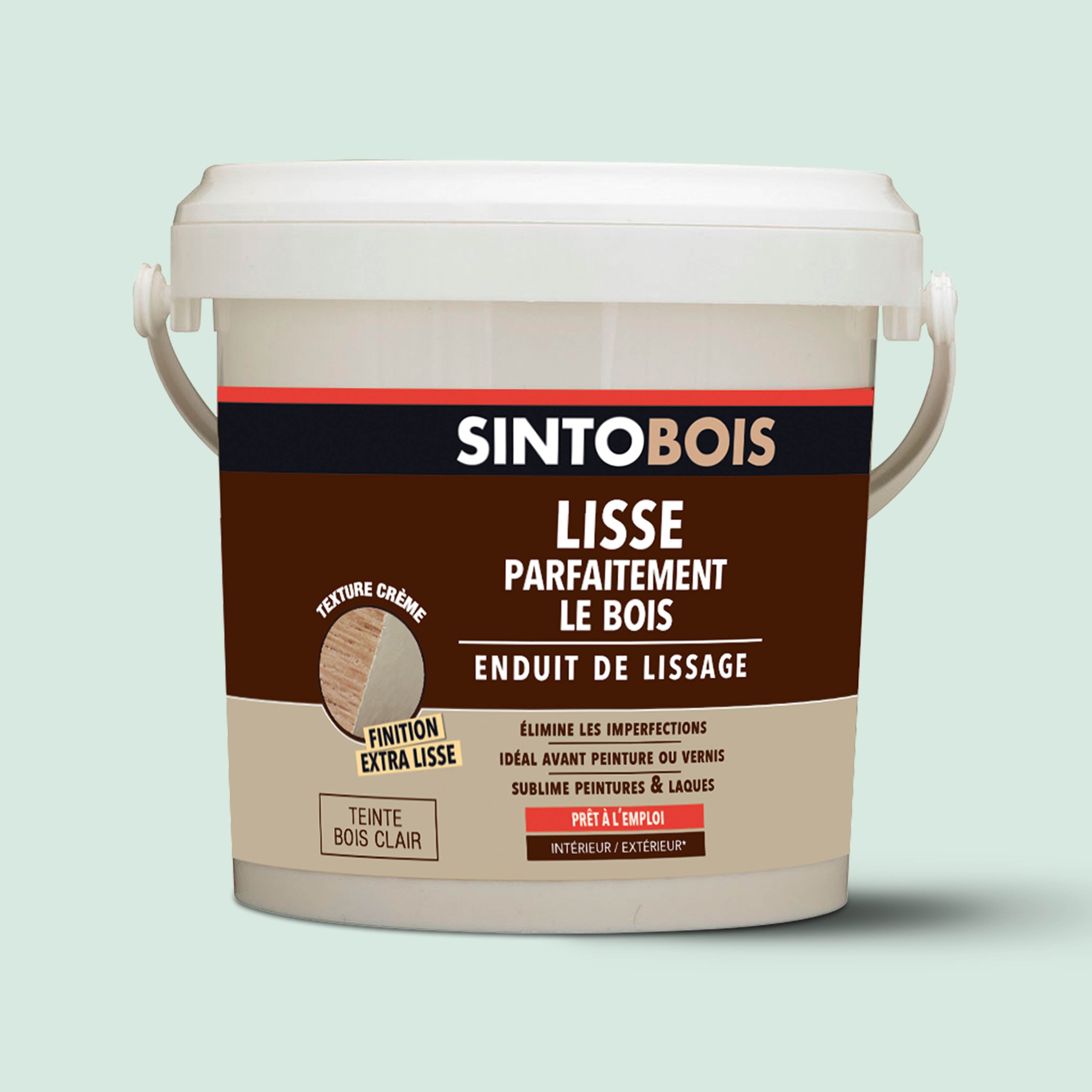 SINTO - Lisse parfaitement le bois 250g Bois clair