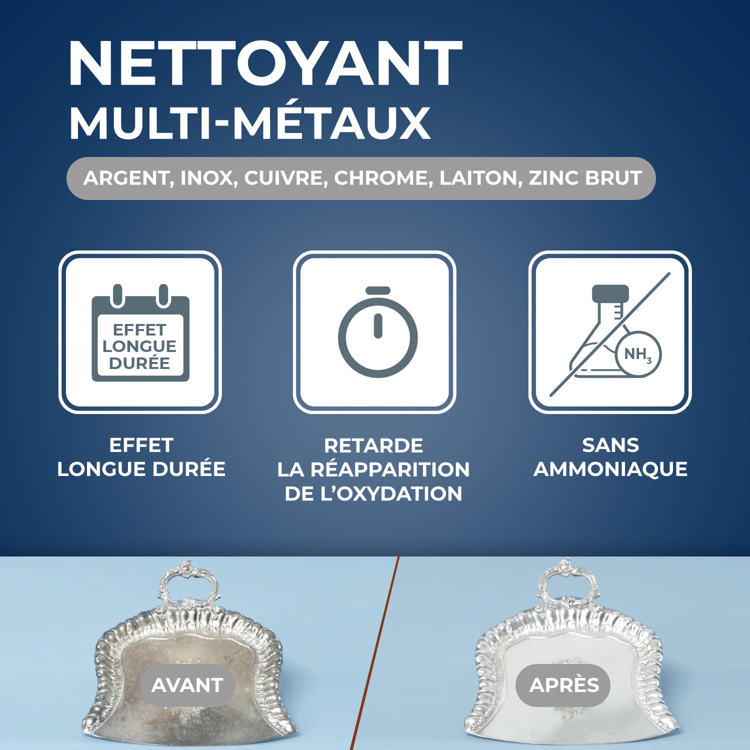 STARWAX - Nettoyant multi-métaux 250ml