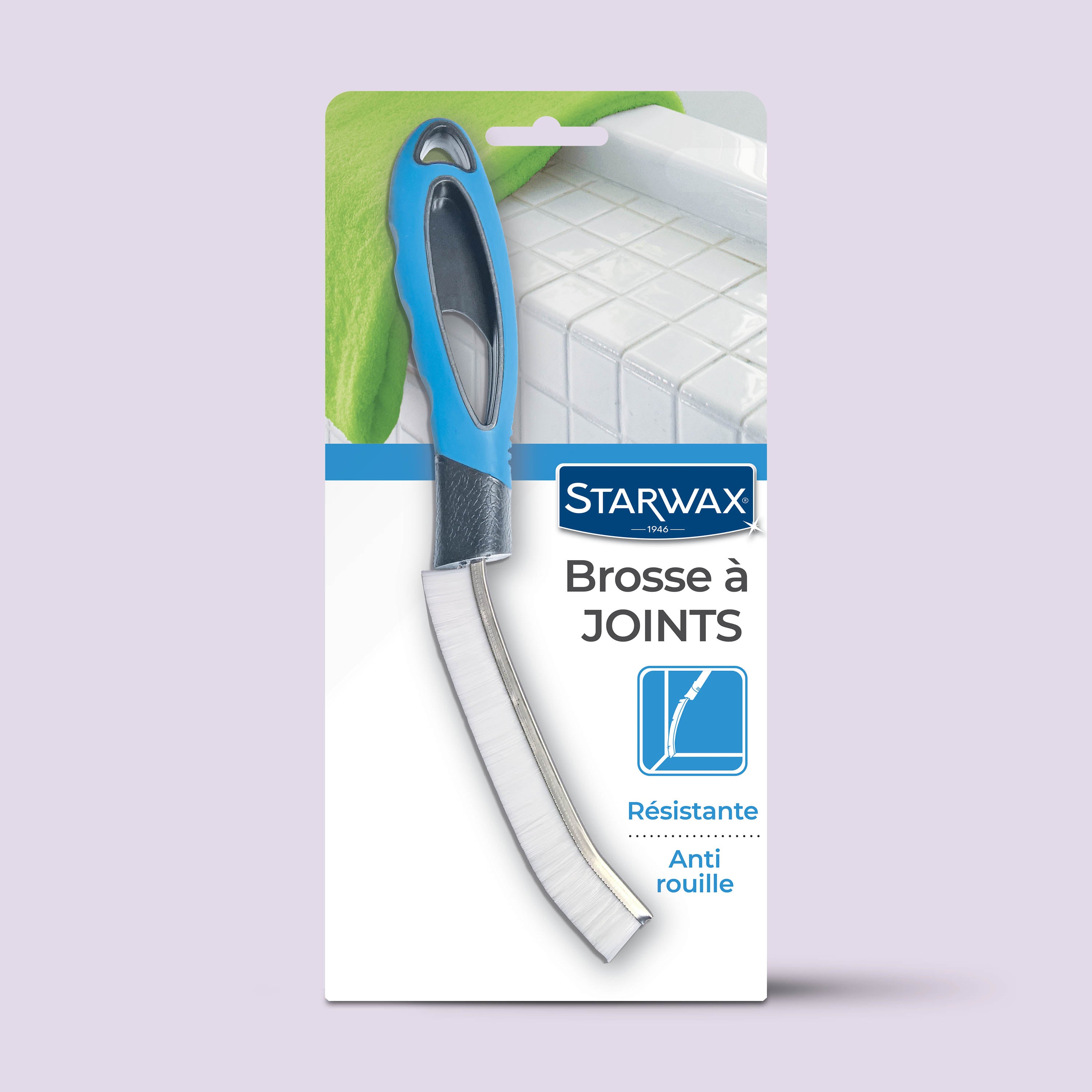 STARWAX - Brosse à joints ergonomie X1