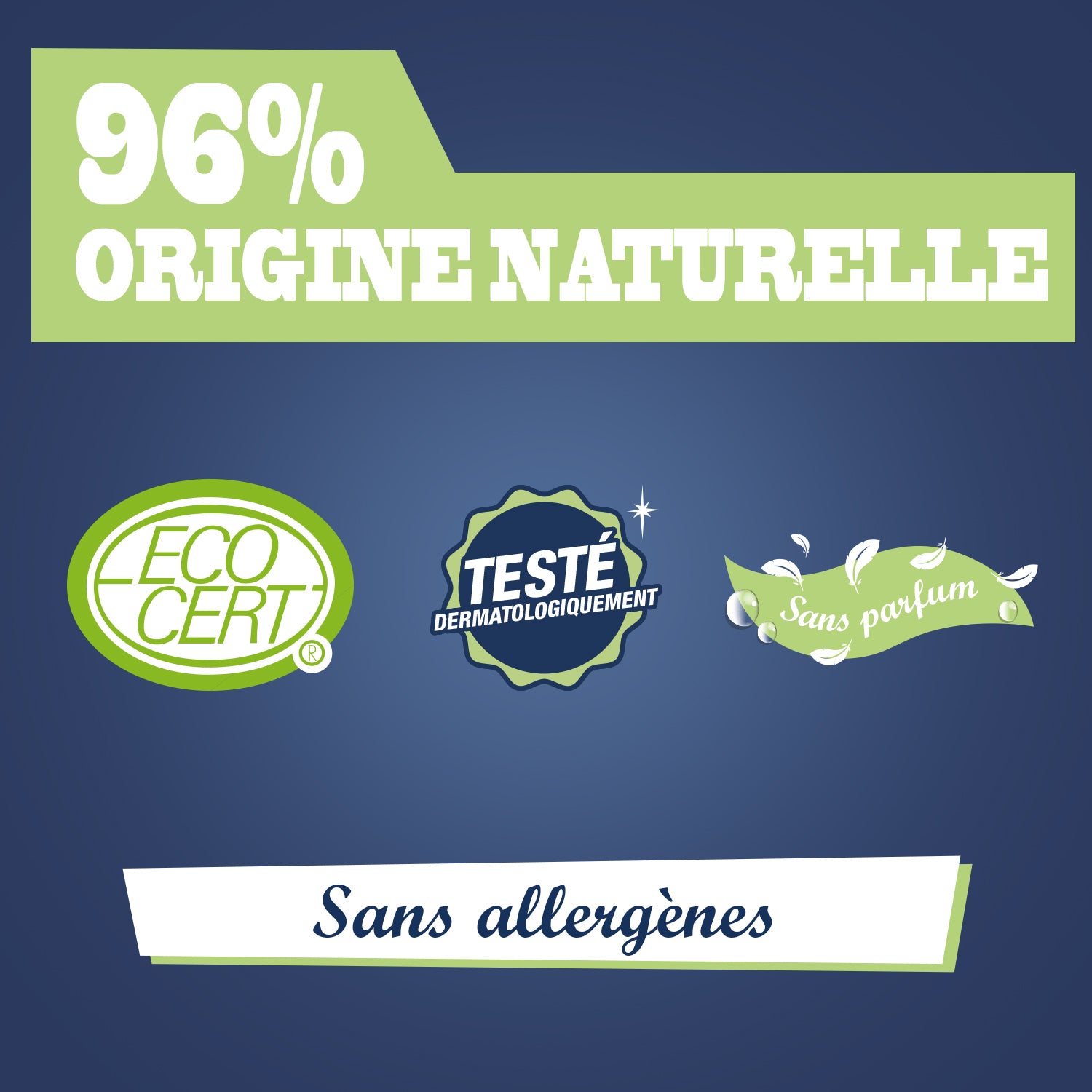 JACQUES BRIOCHIN - Ma Lessive Lessive Peaux Sensibles - Sans allergènes 2,27l Sans parfum