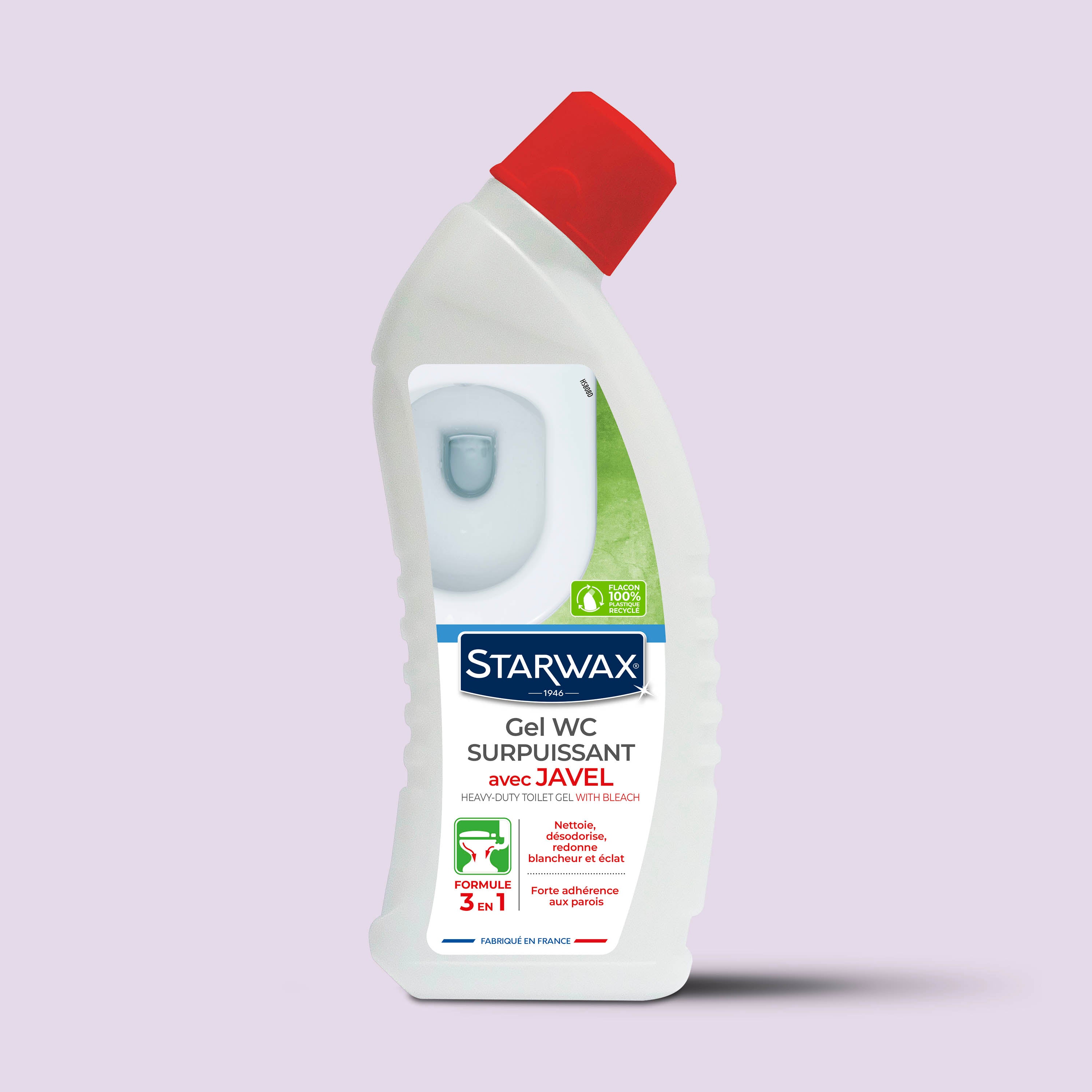 STARWAX - Gel WC surpuissant avec Javel 750ml
