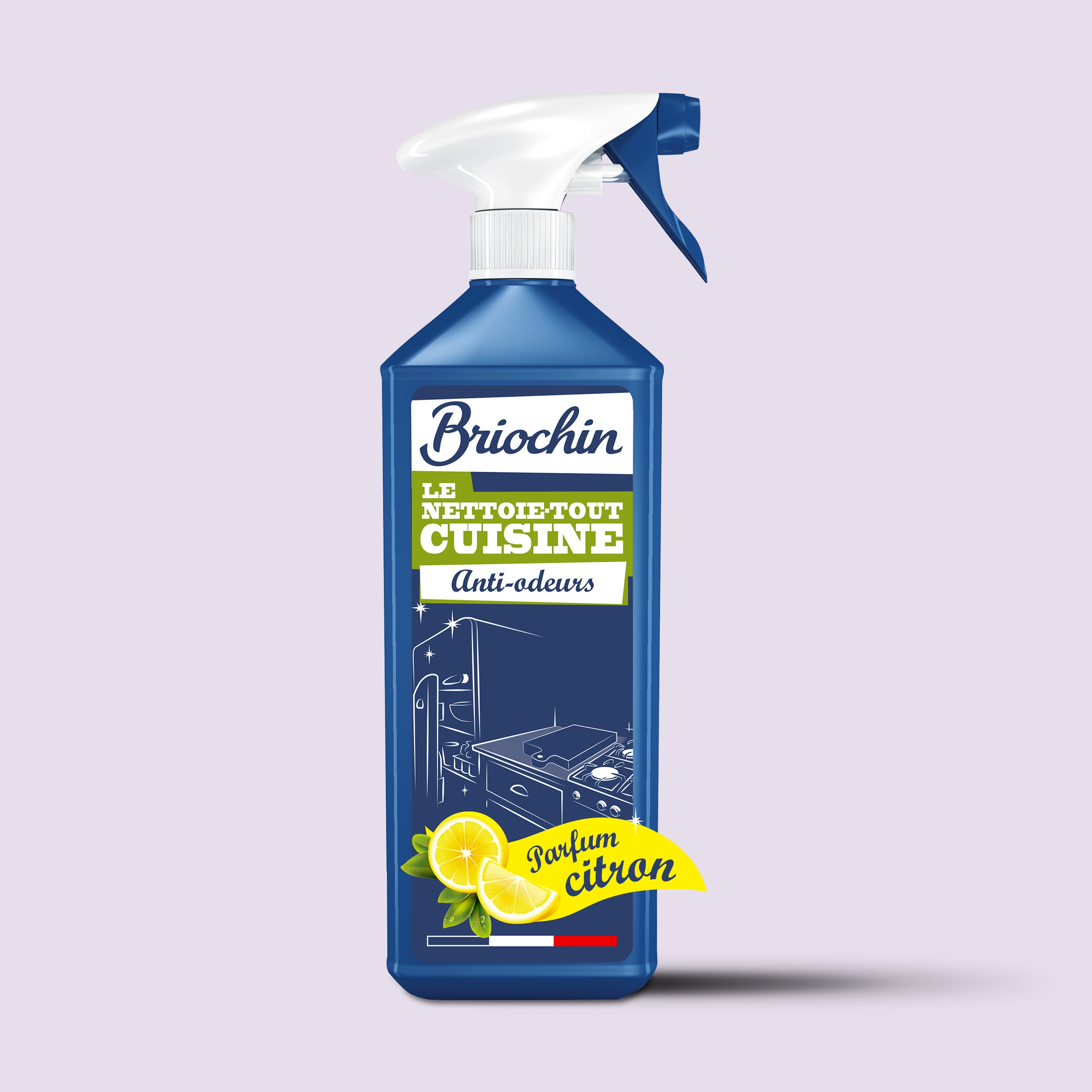 JACQUES BRIOCHIN - Le Nettoie-tout Cuisine 750ml Citron / Cyprès