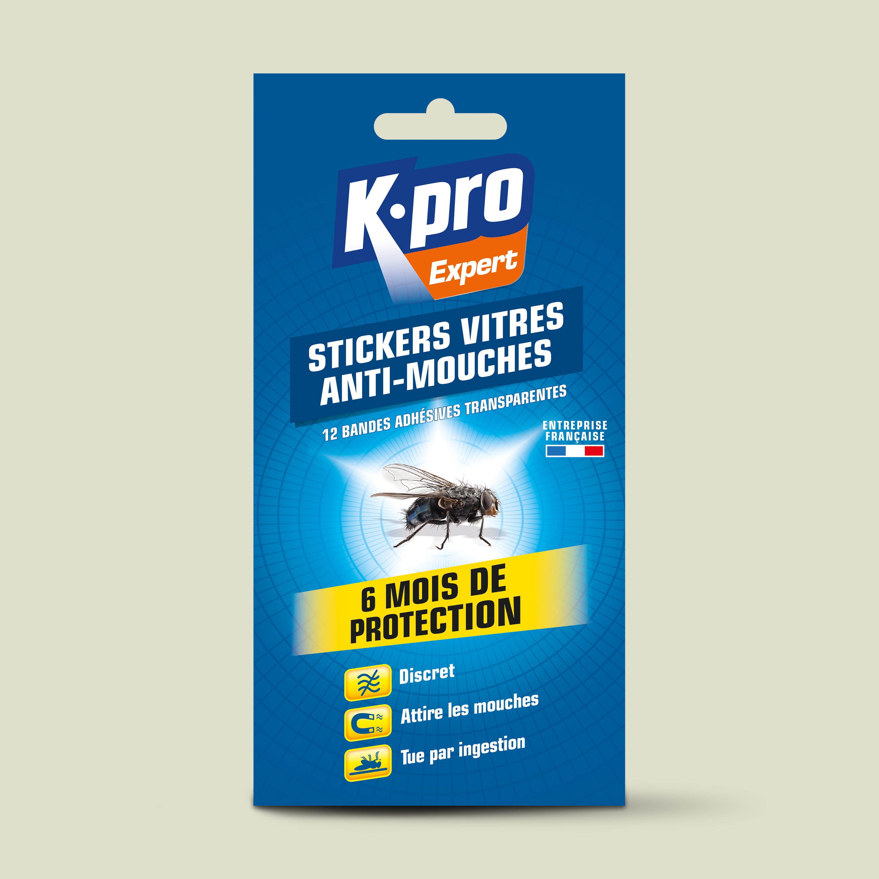 K.PRO - Stickers anti-mouches bandes transparentes
X12