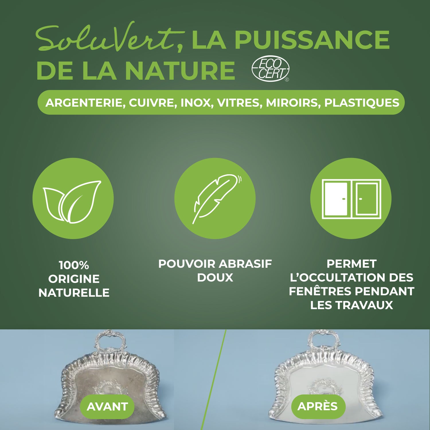 STARWAX SOLUVERT - Blanc de meudon 408g