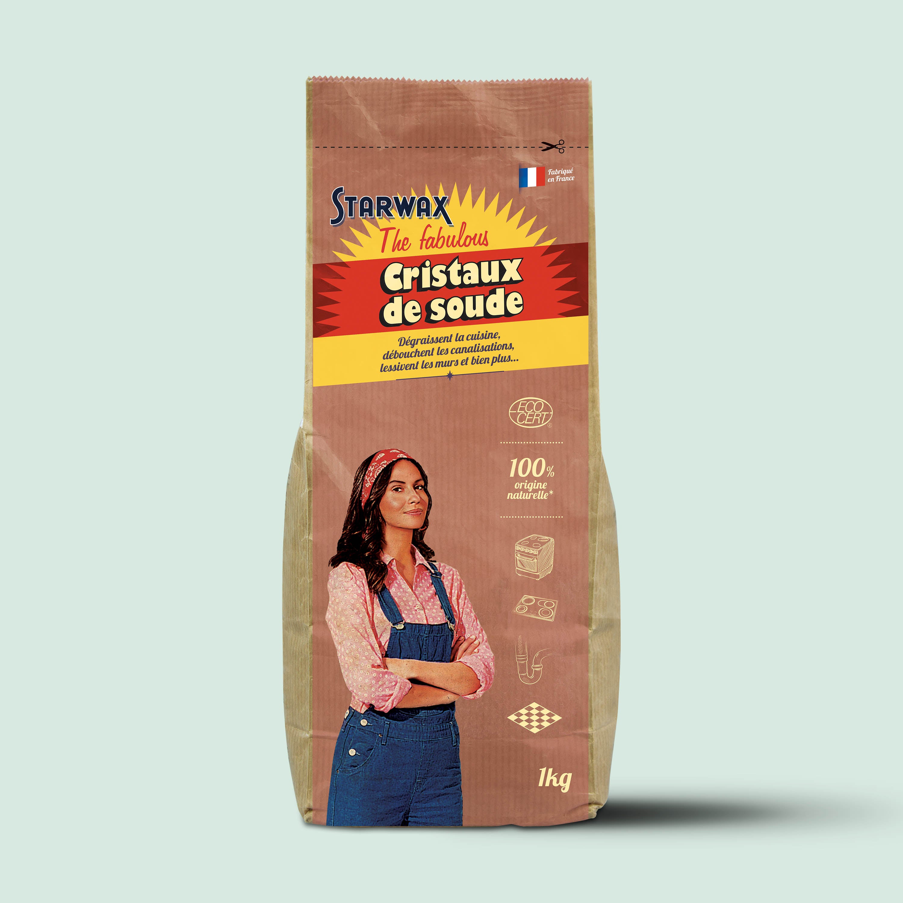 STARWAX FABULOUS - Cristaux de soude 480g