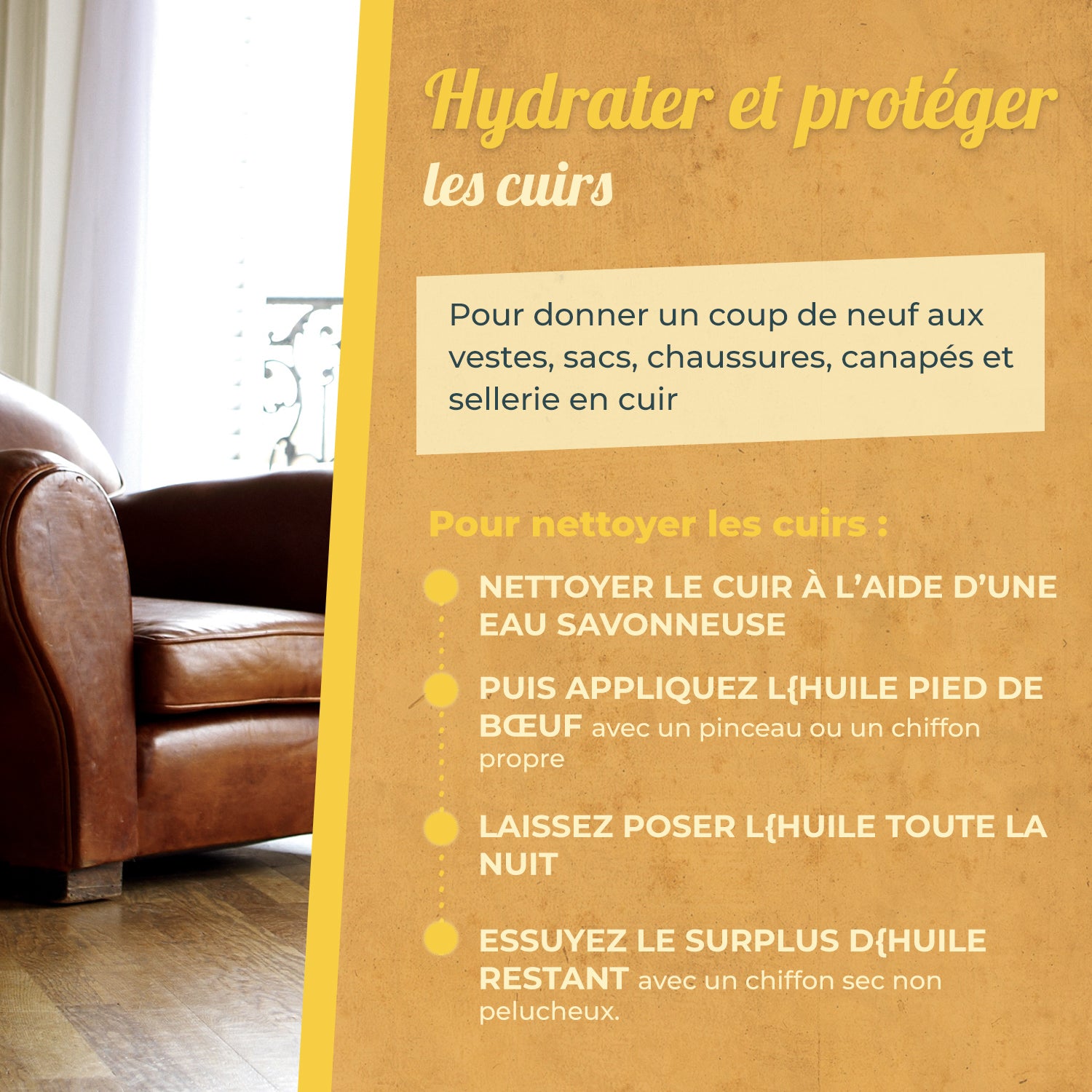 STARWAX FABULOUS - Huile 100% pied de bœuf 250ml