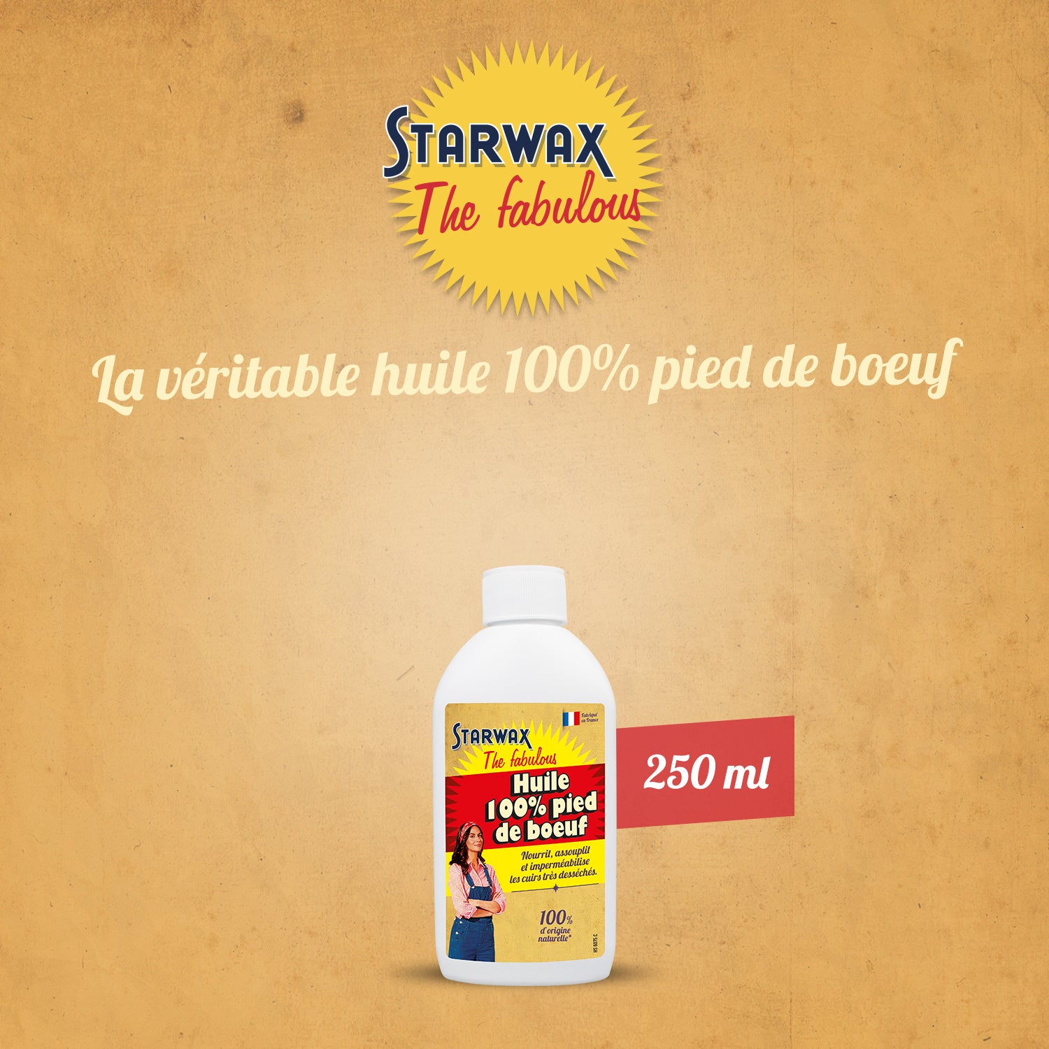 STARWAX FABULOUS - Huile 100% pied de bœuf 250ml