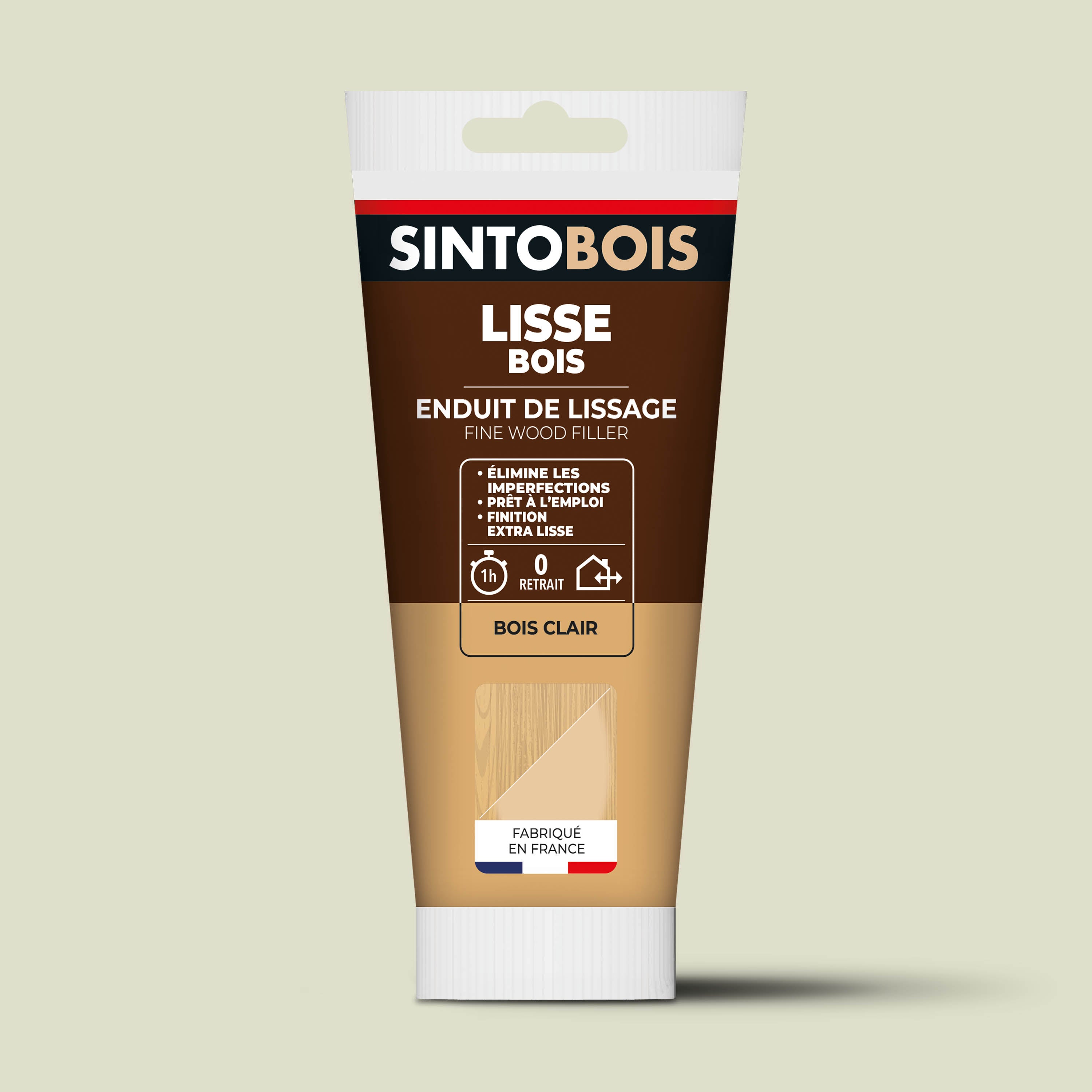SINTO - Lisse parfaitement le bois 250g Bois clair
