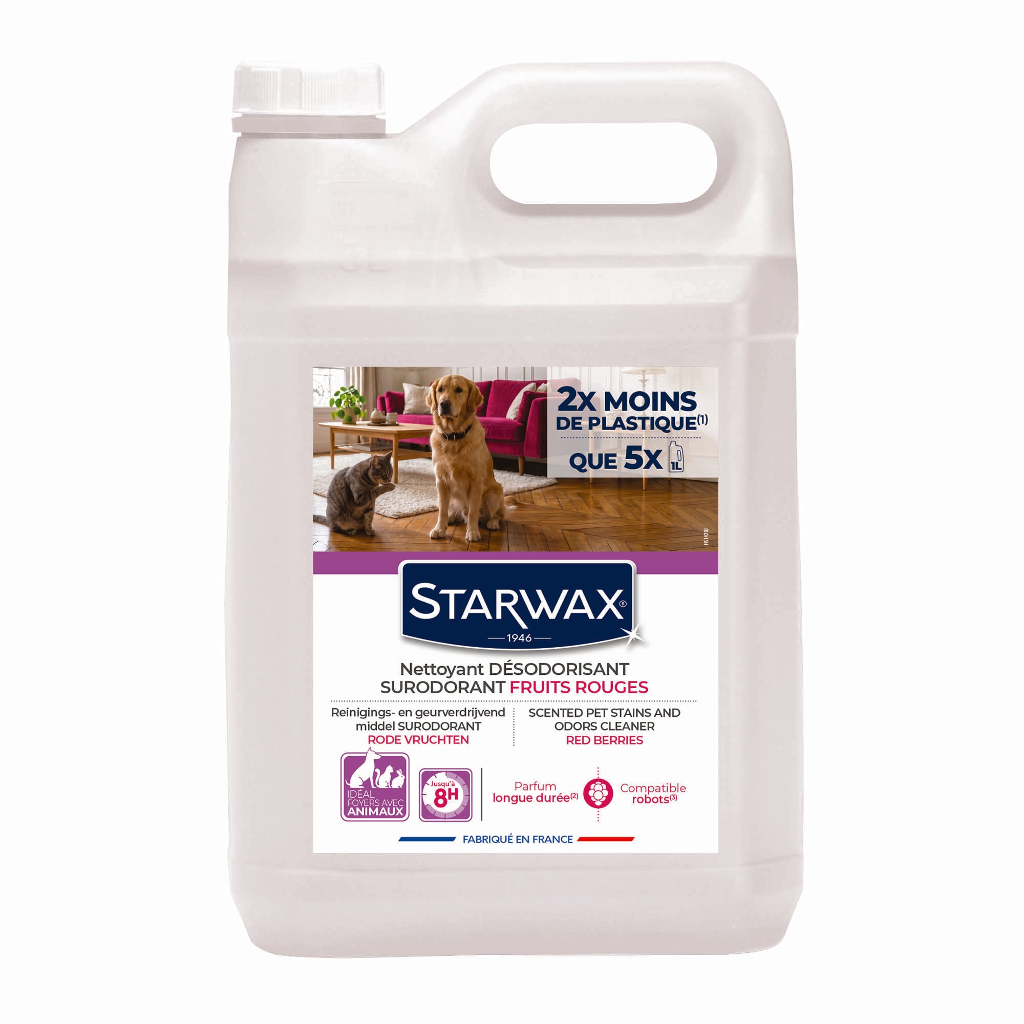 STARWAX - Nettoyant désodorisant surodorant 1L