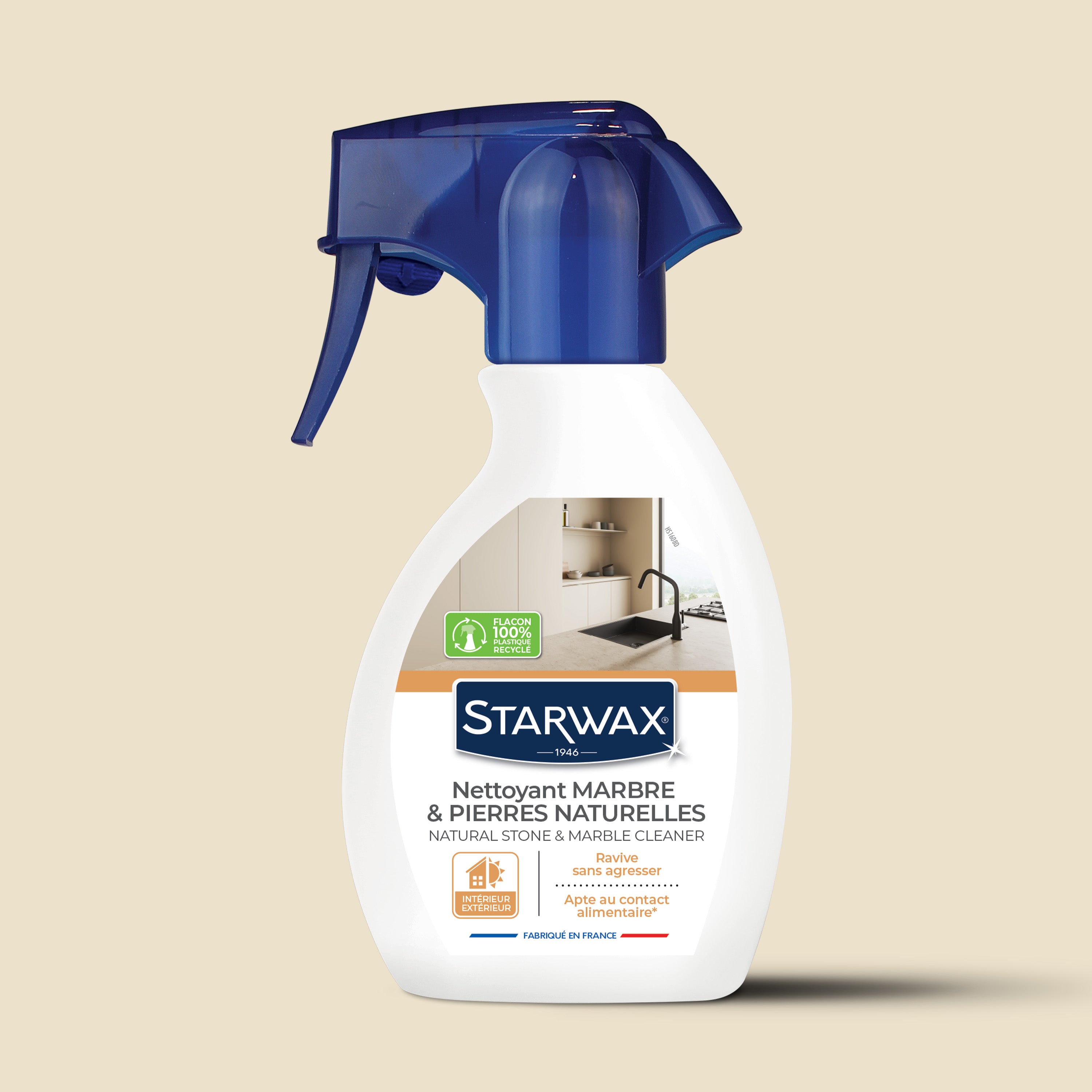 STARWAX - Nettoyant raviveur pour marbre et pierres naturelles 250ml