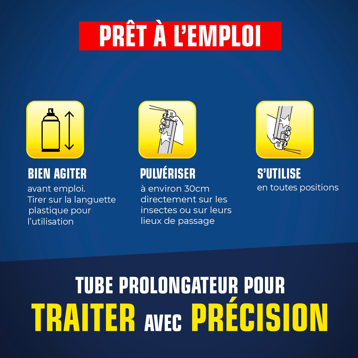 K.PRO - Aérosol tous insectes RAMPANTS 400ml