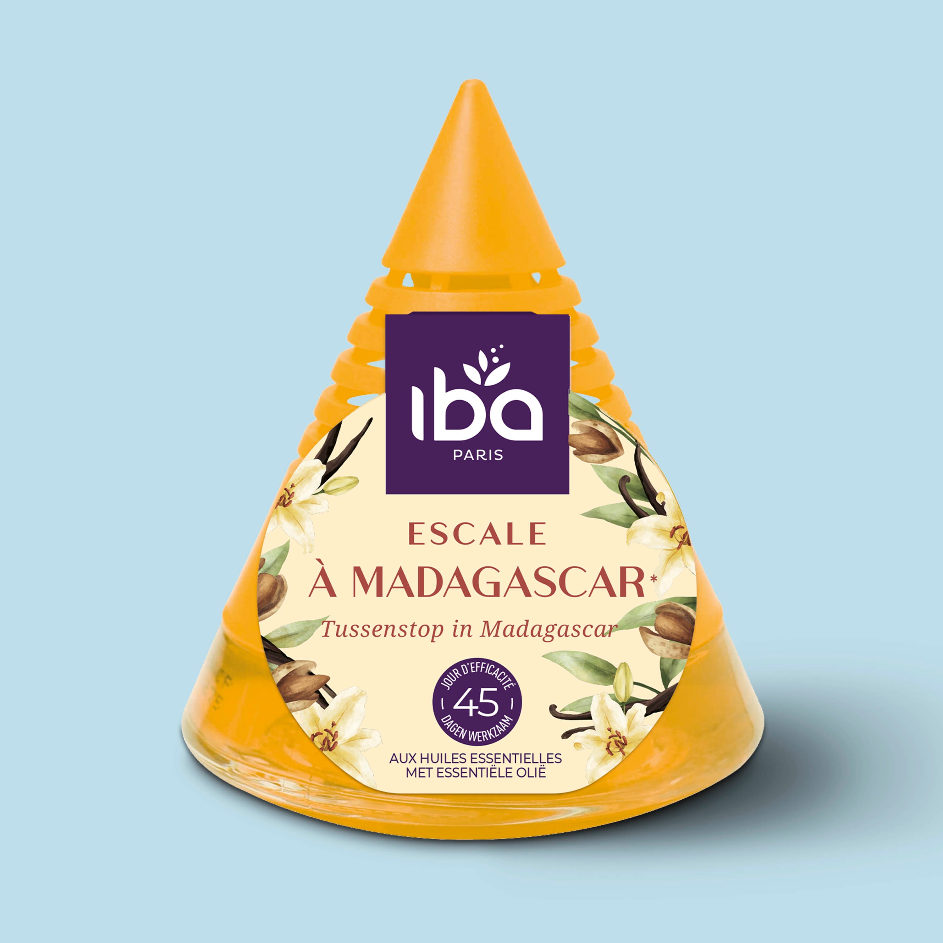 IBA - Pyramide de parfum d'intérieur Escale à Madagascar 75ml Escale à Madagascar