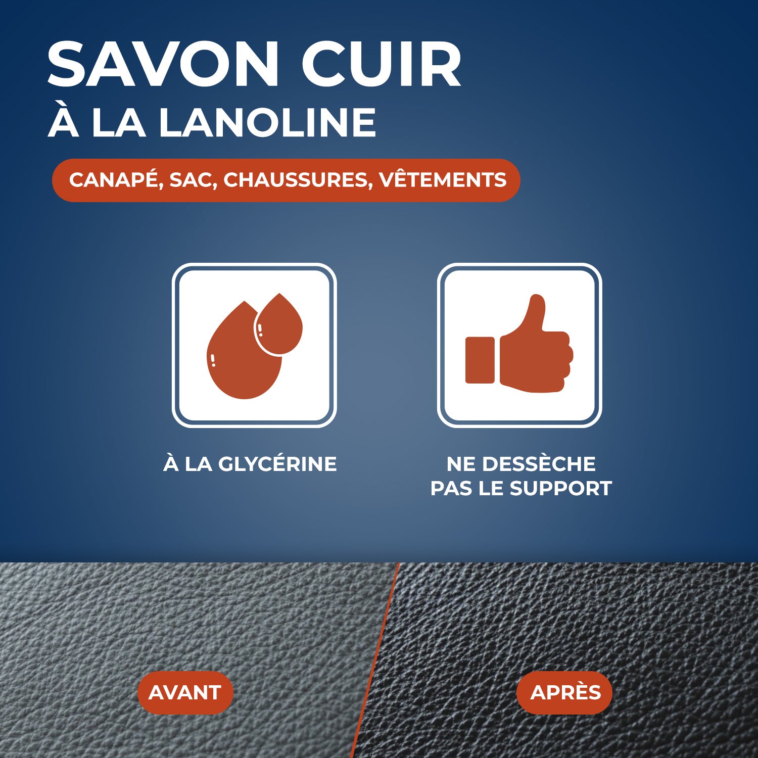 STARWAX - Savon cuir 150ml