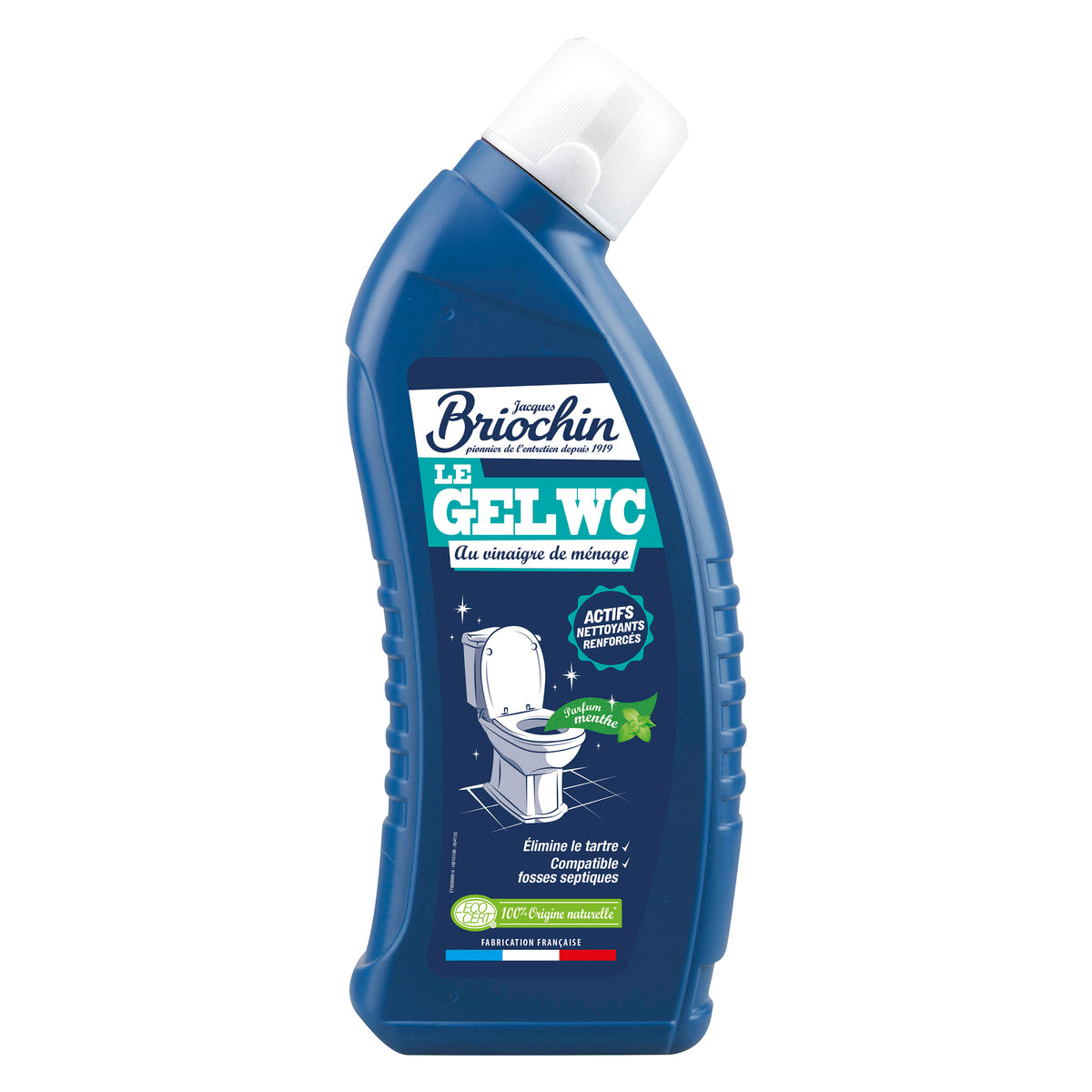 Lot de 6 Gel WC au vinaigre de ménage