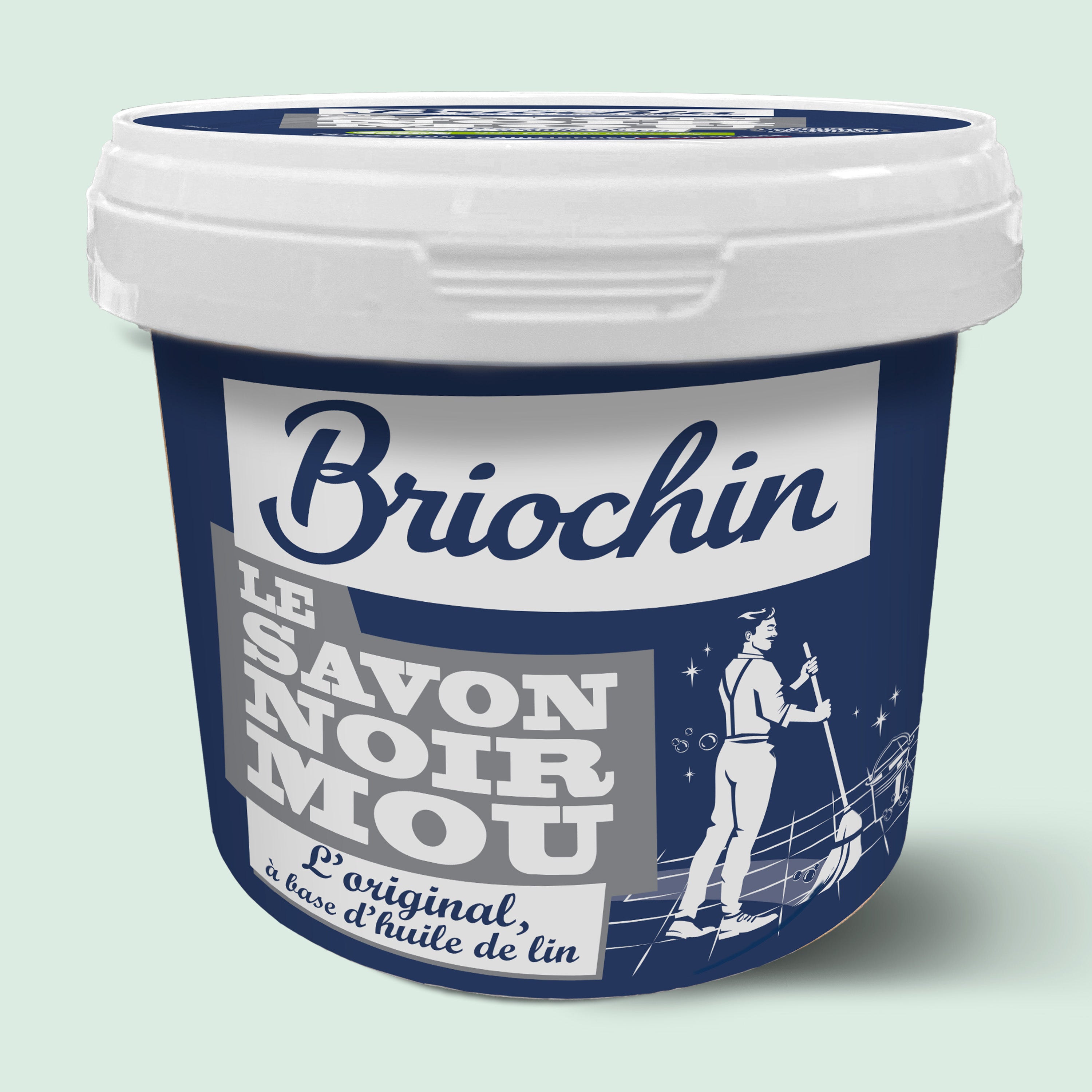 MAISON BRIOCHIN - Savon noir mou 600g Sans parfum