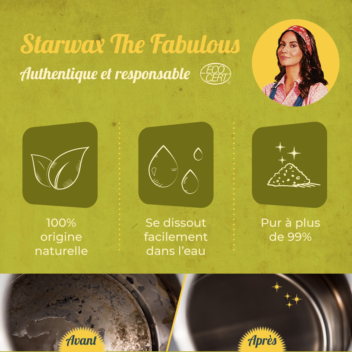 STARWAX FABULOUS - Acide citrique 400g