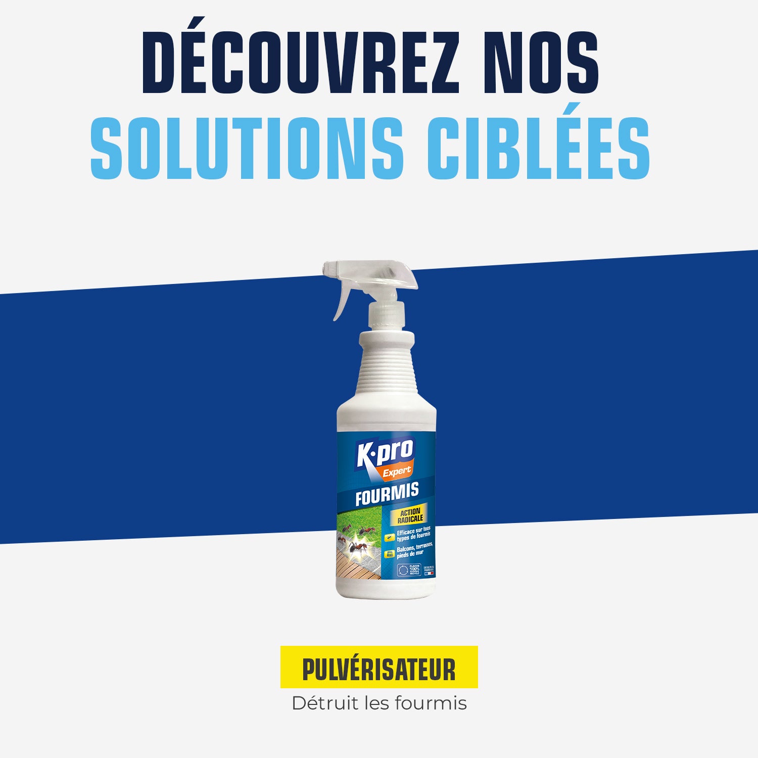 K.PRO - Pulvérisateur fourmis 1L