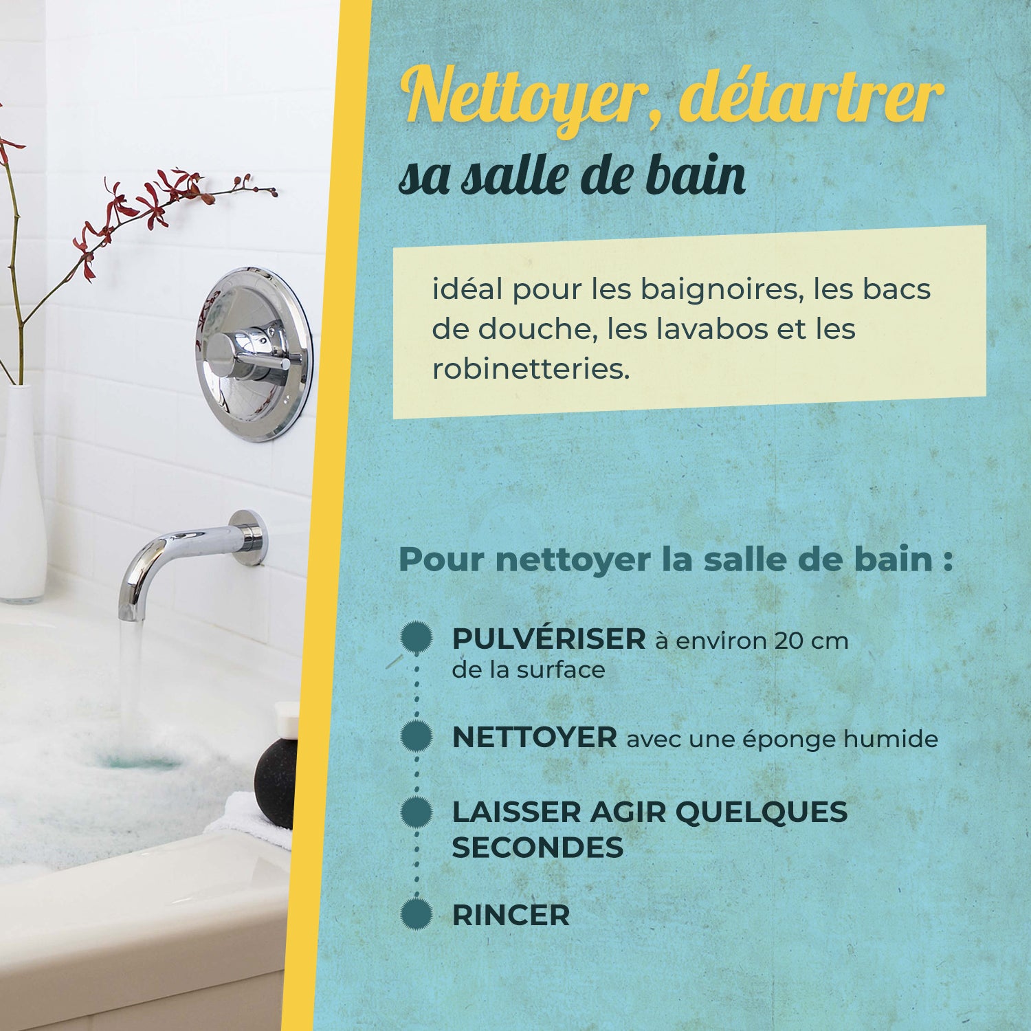 STARWAX FABULOUS - Nettoyant spécial salle de bains 500ml