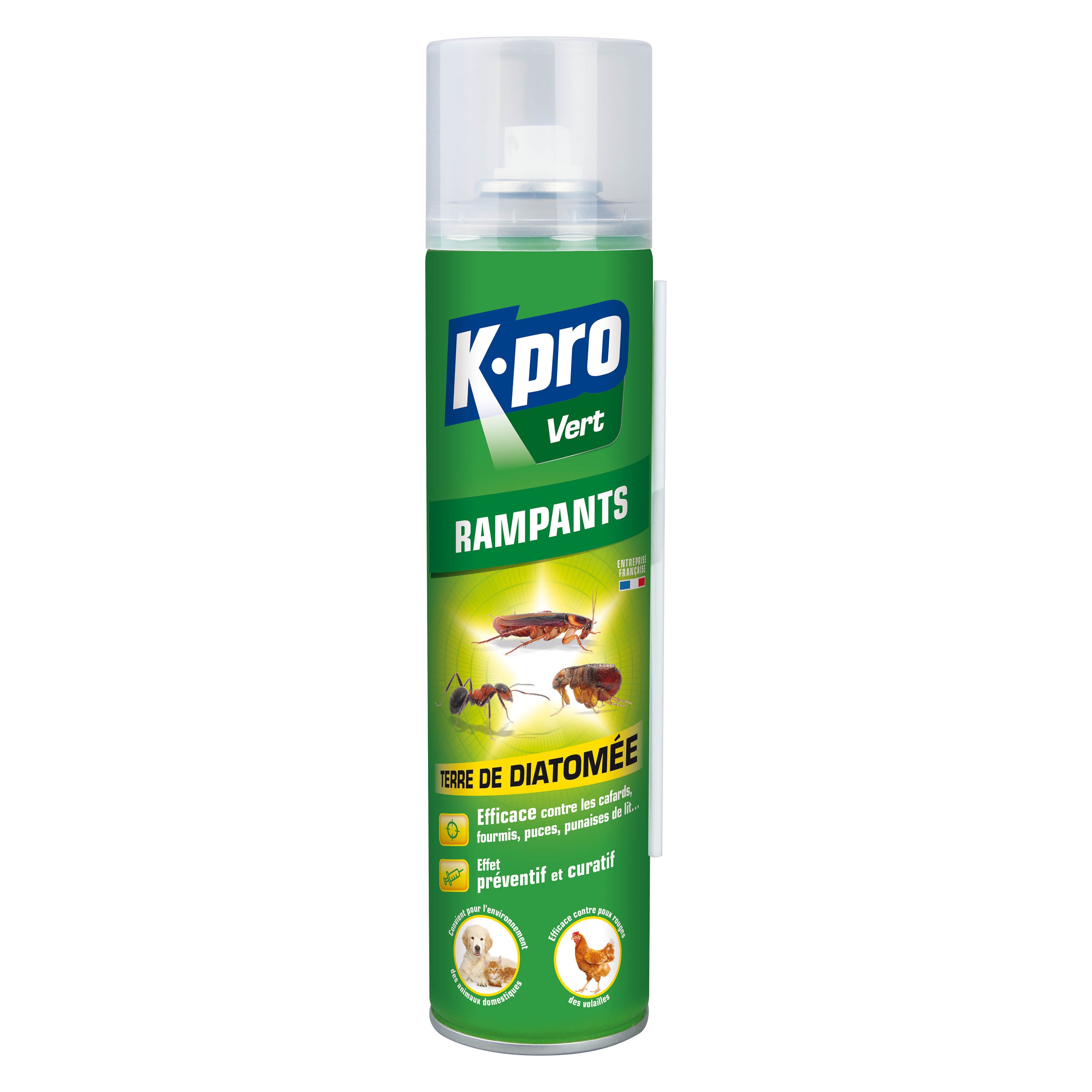 K.PRO - Aérosol Terre de diatomée
400ml