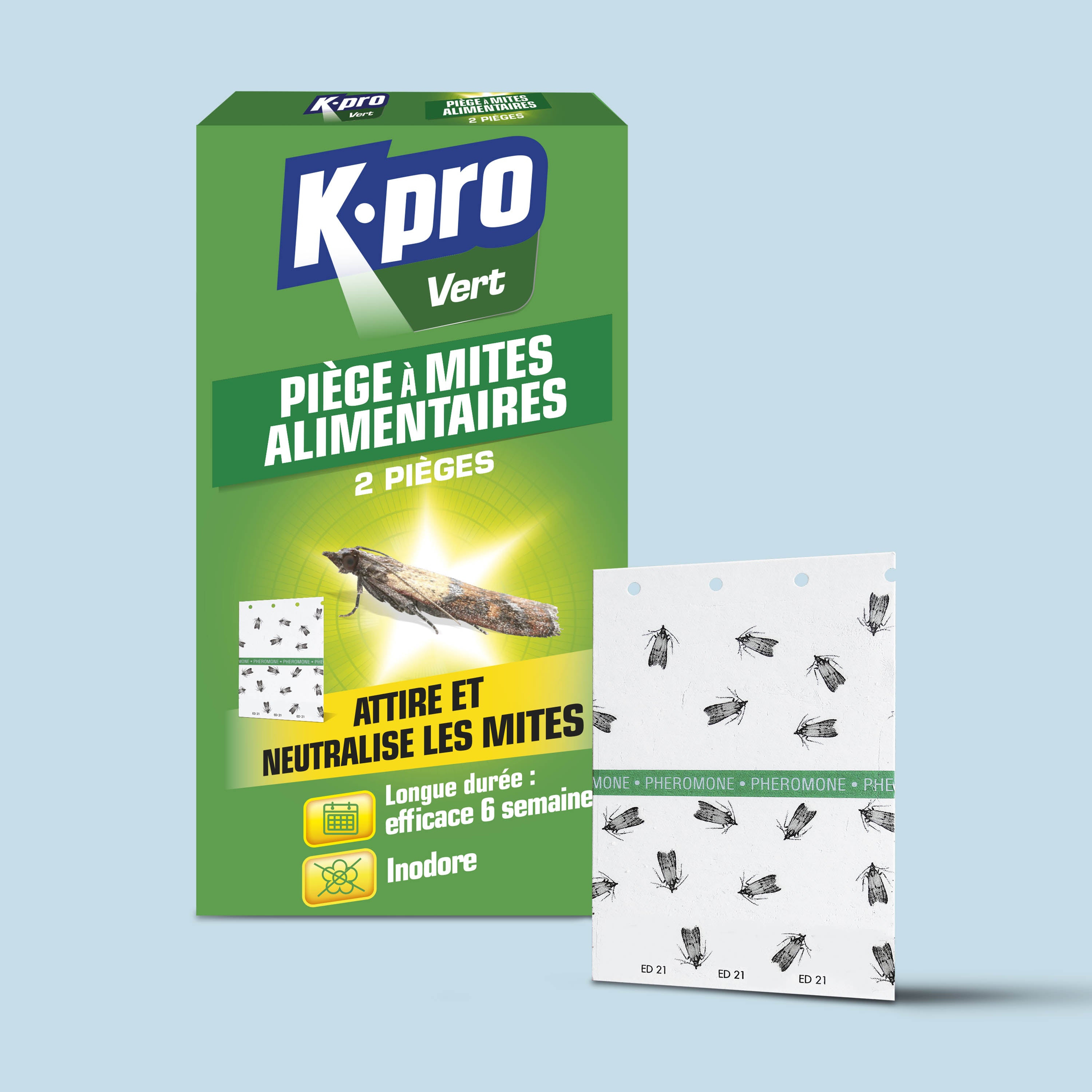 K.PRO - Pièges mites alimentaires X2
