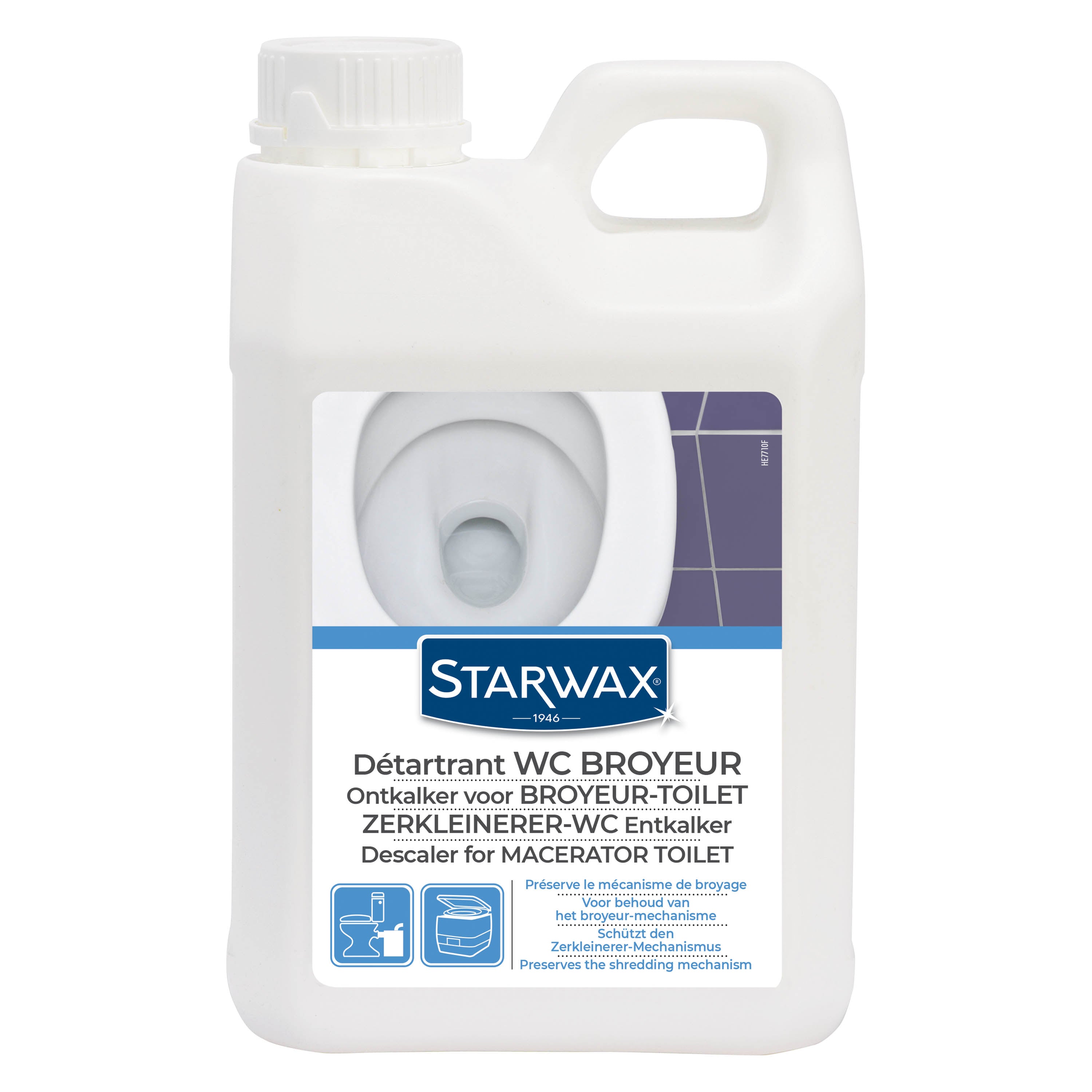 STARWAX - Détartrant pour WC broyeurs
2L