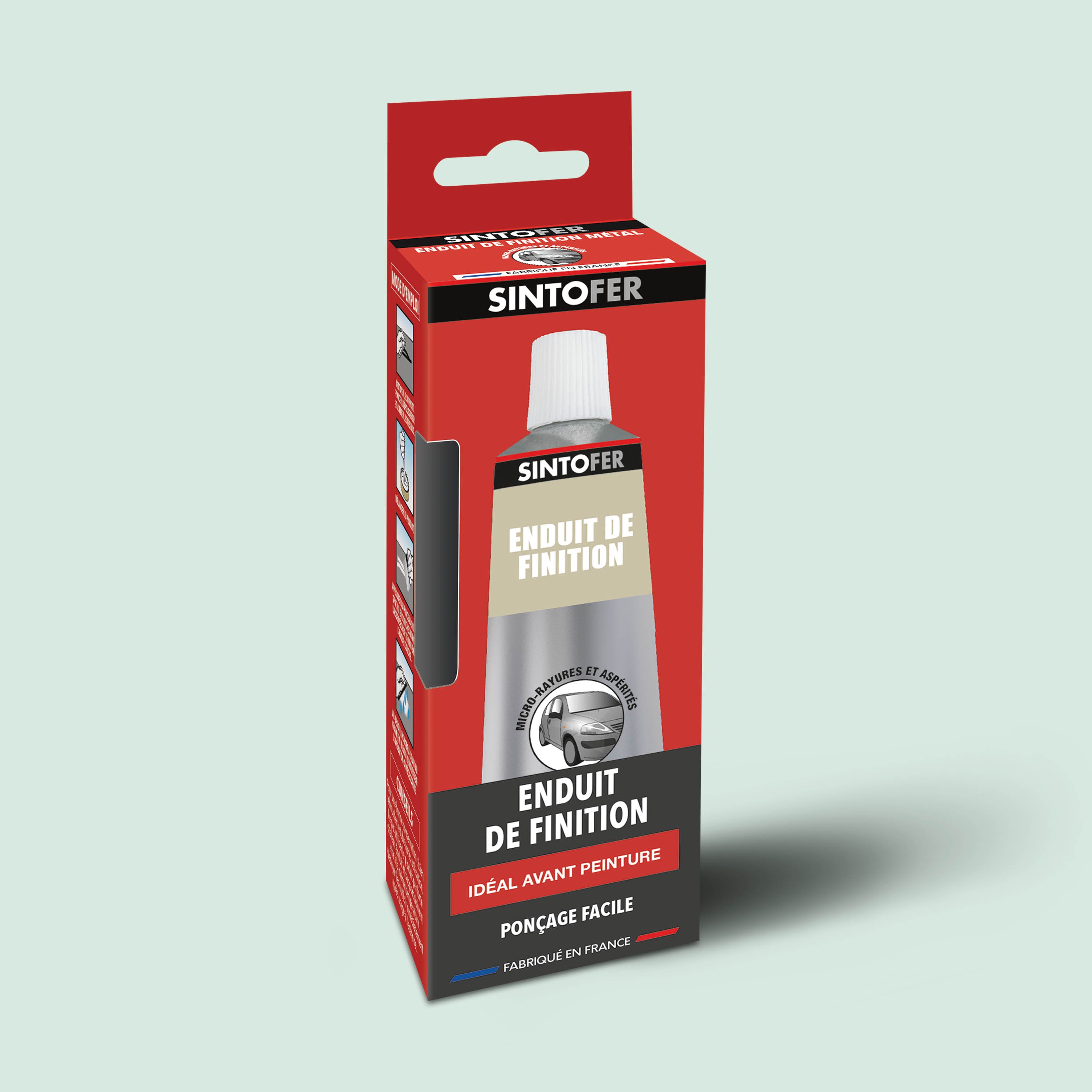 SINTO - Enduit de finition métal 90g