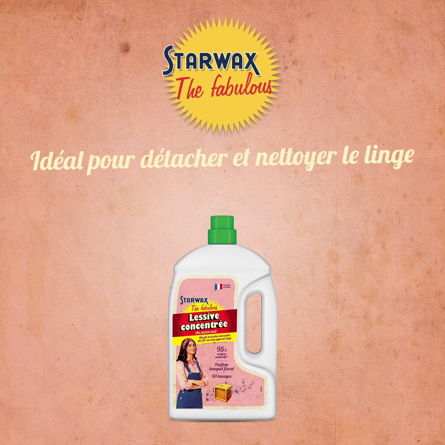 STARWAX FABULOUS - Lessive textile 1,5L