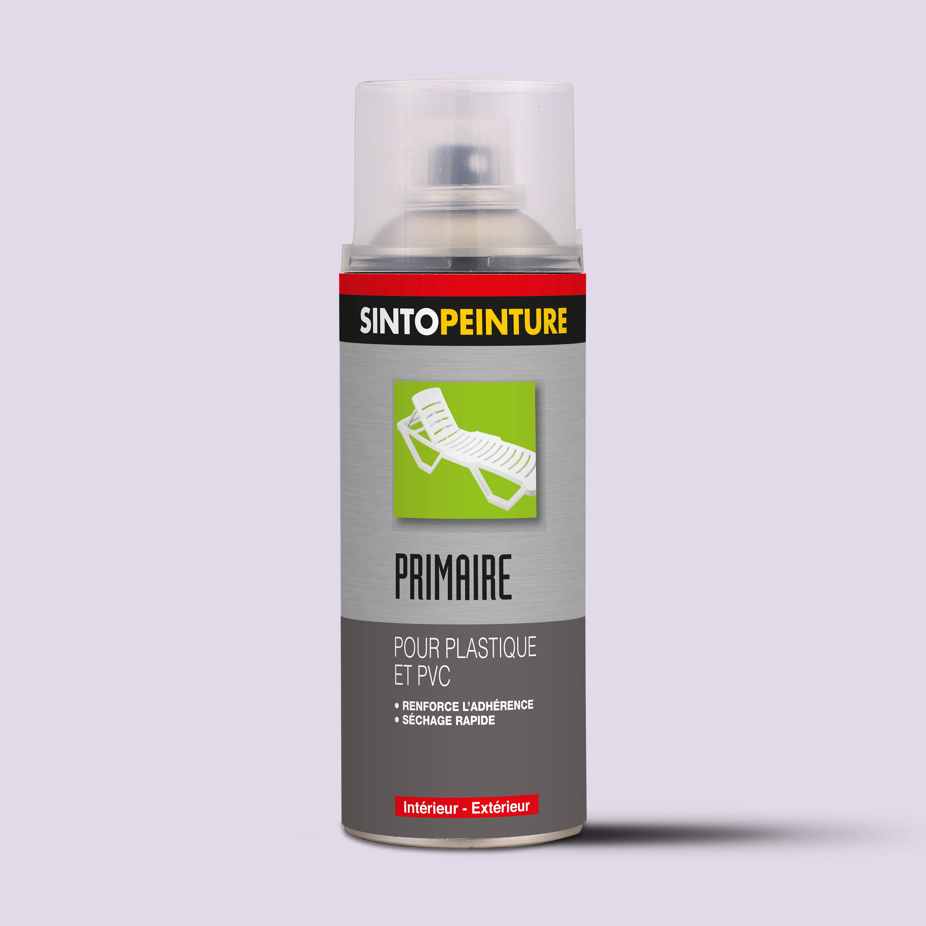 SINTO - Aérosol apprêt sous-couche 400ml Gris métal