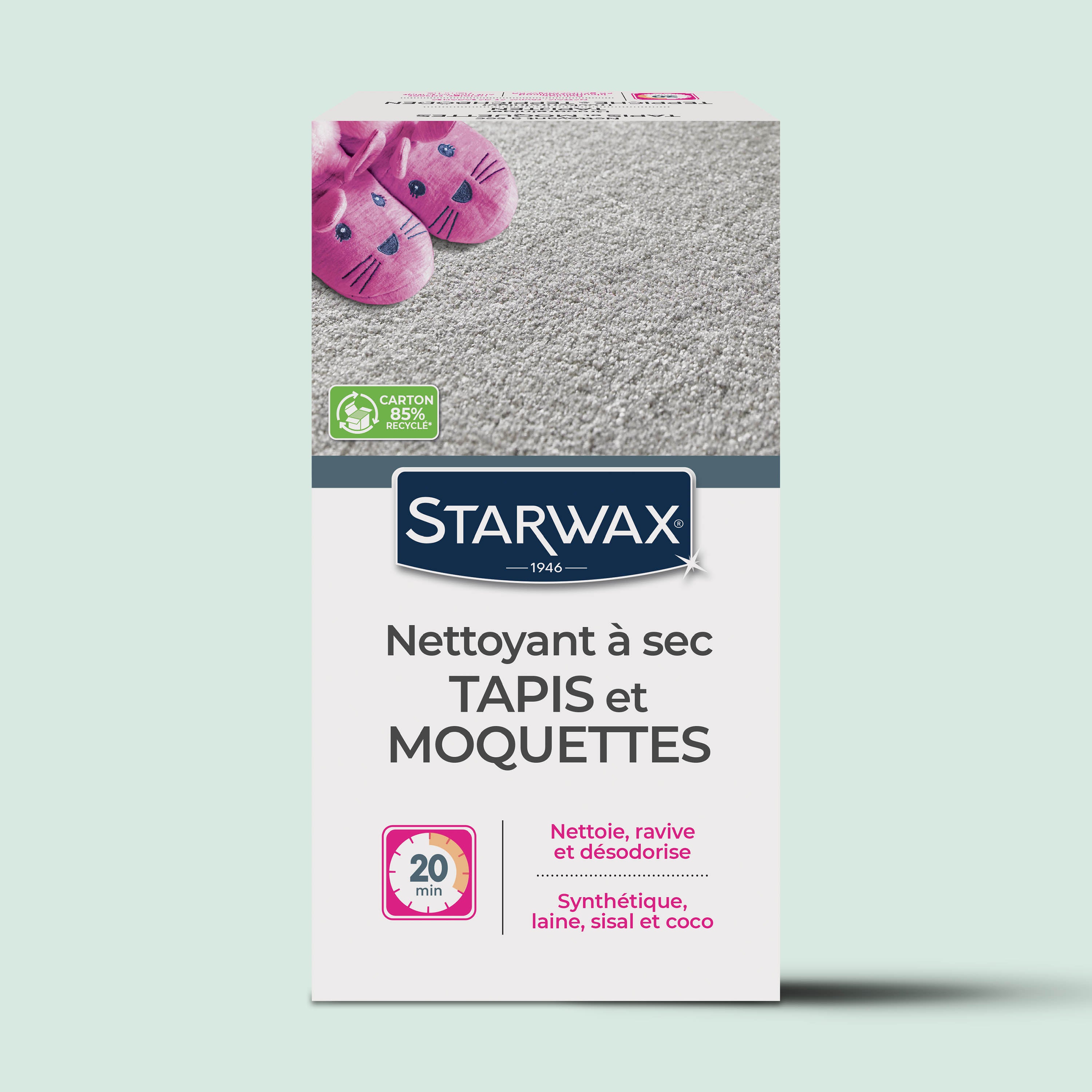 STARWAX - Nettoyant à sec pour tapis et moquettes
500g