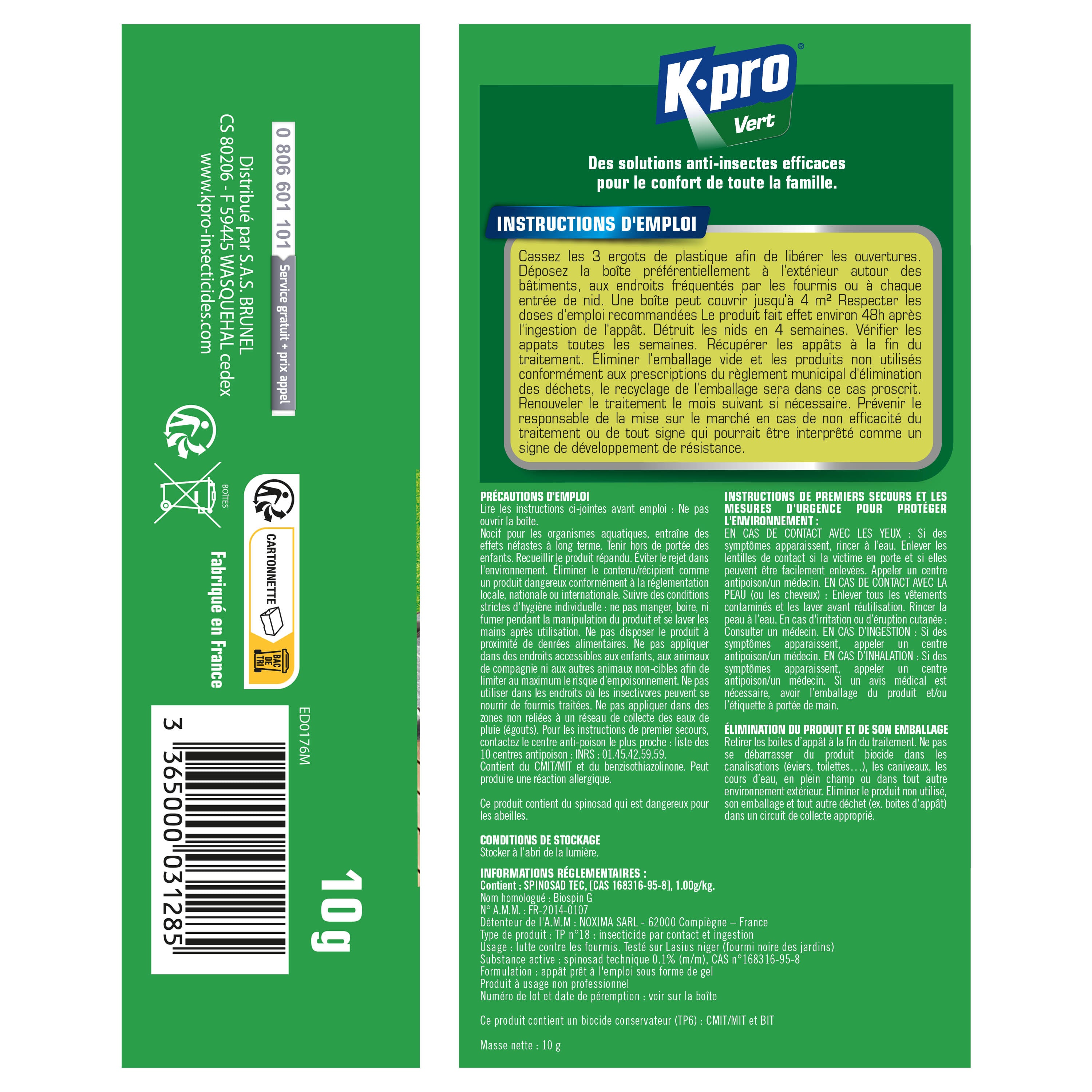 K.PRO - Boîte fourmis K.pro X1