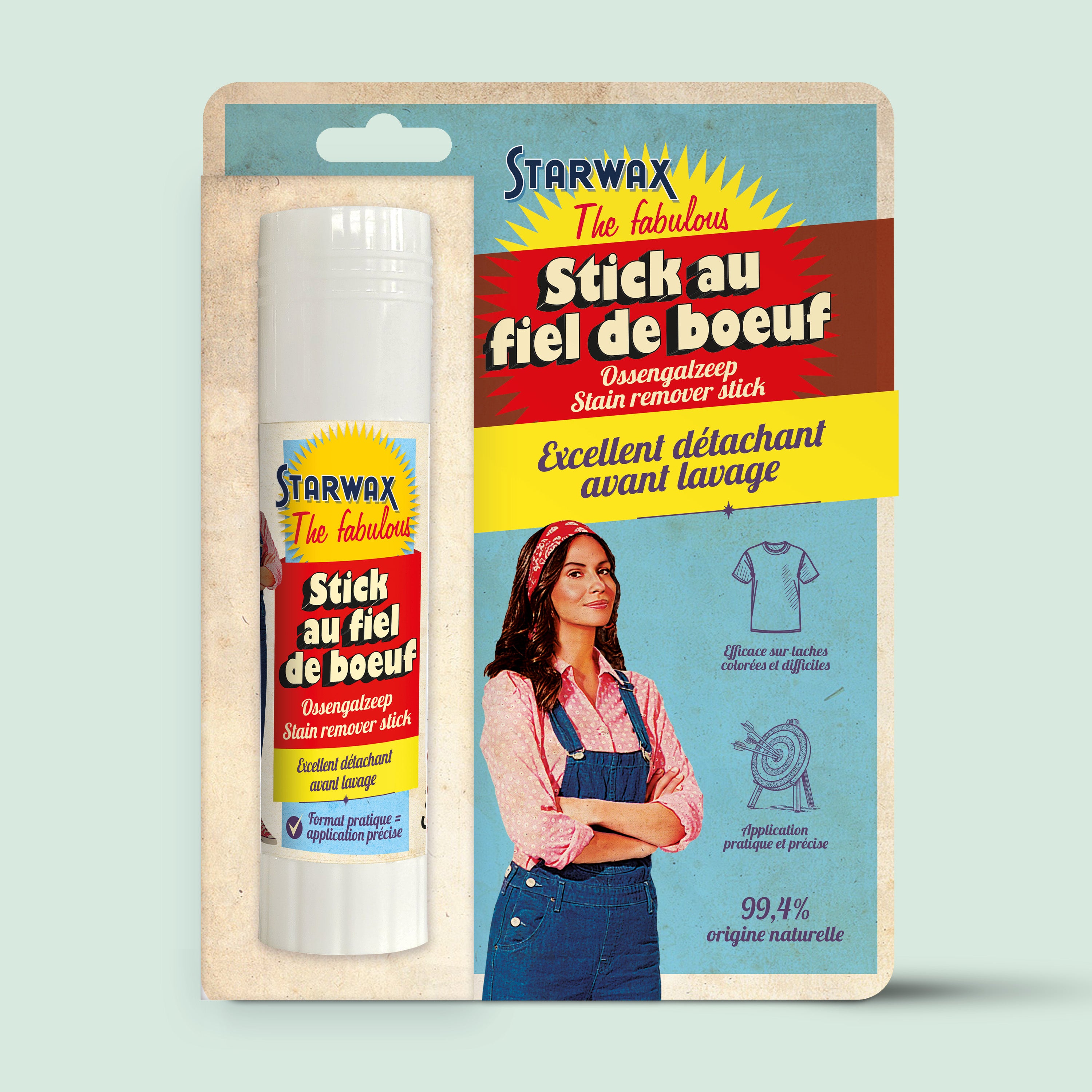 Savon au fiel de boeuf en stick