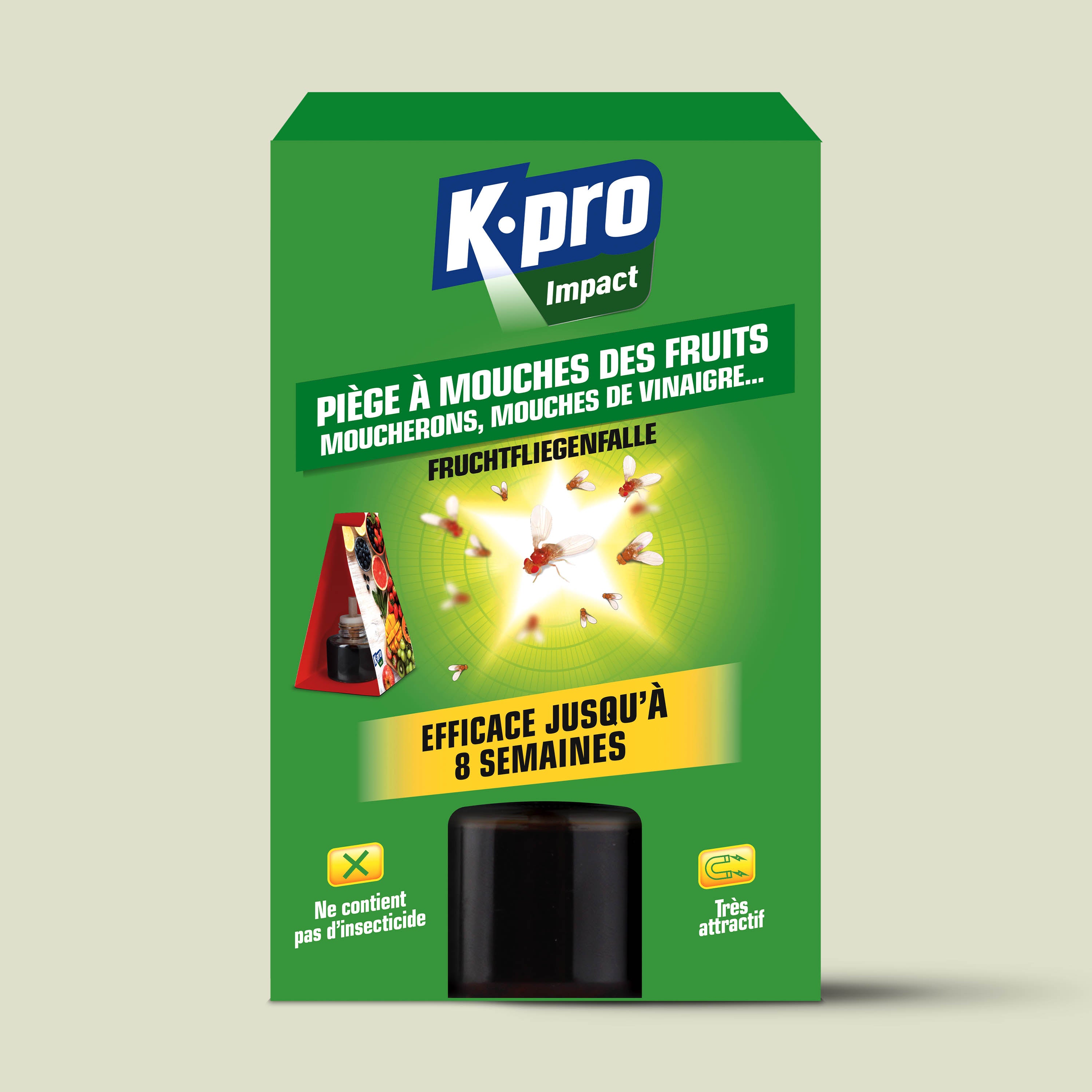 K.PRO - Piège à mouches des fruits
X1