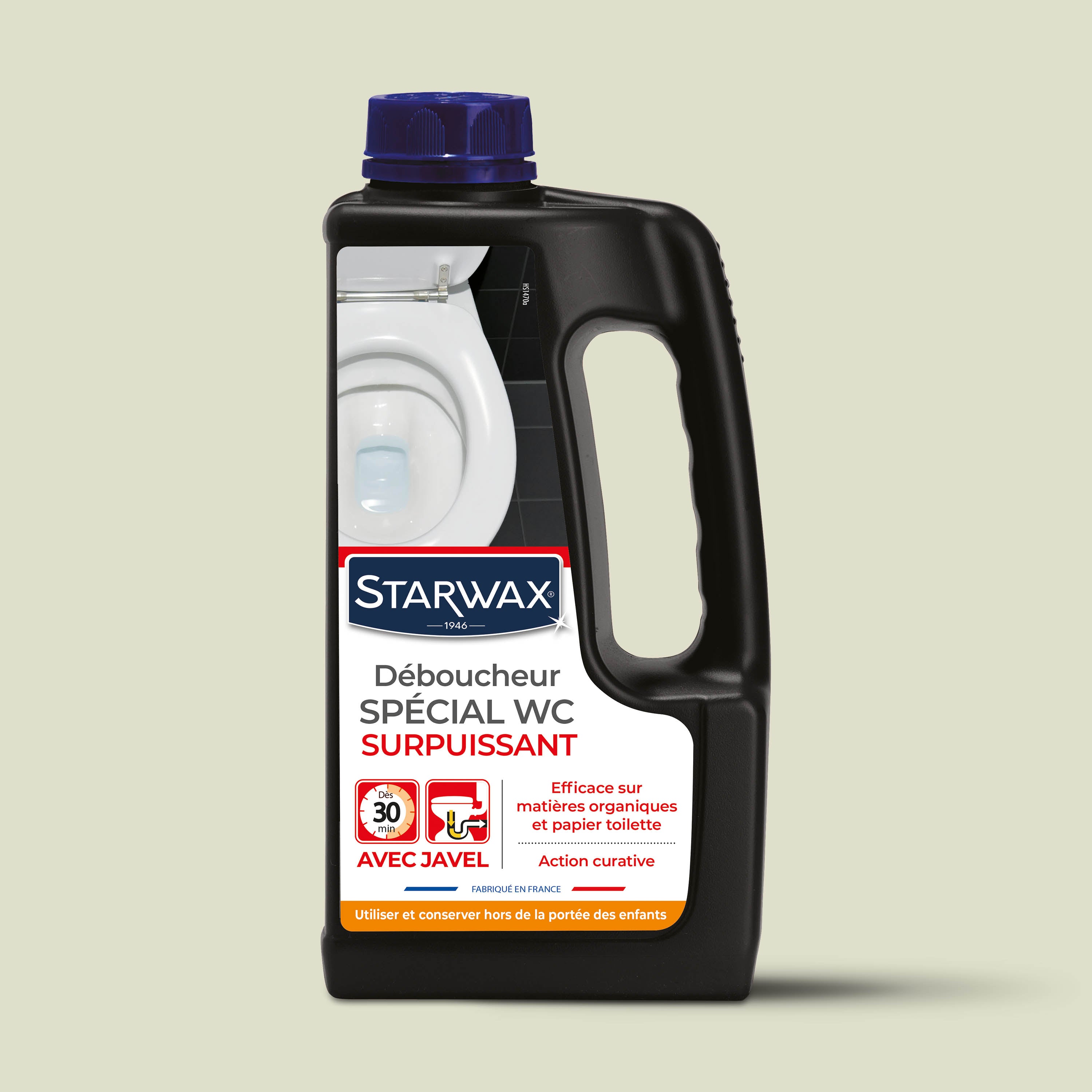 STARWAX - Déboucheur spécial WC 1L