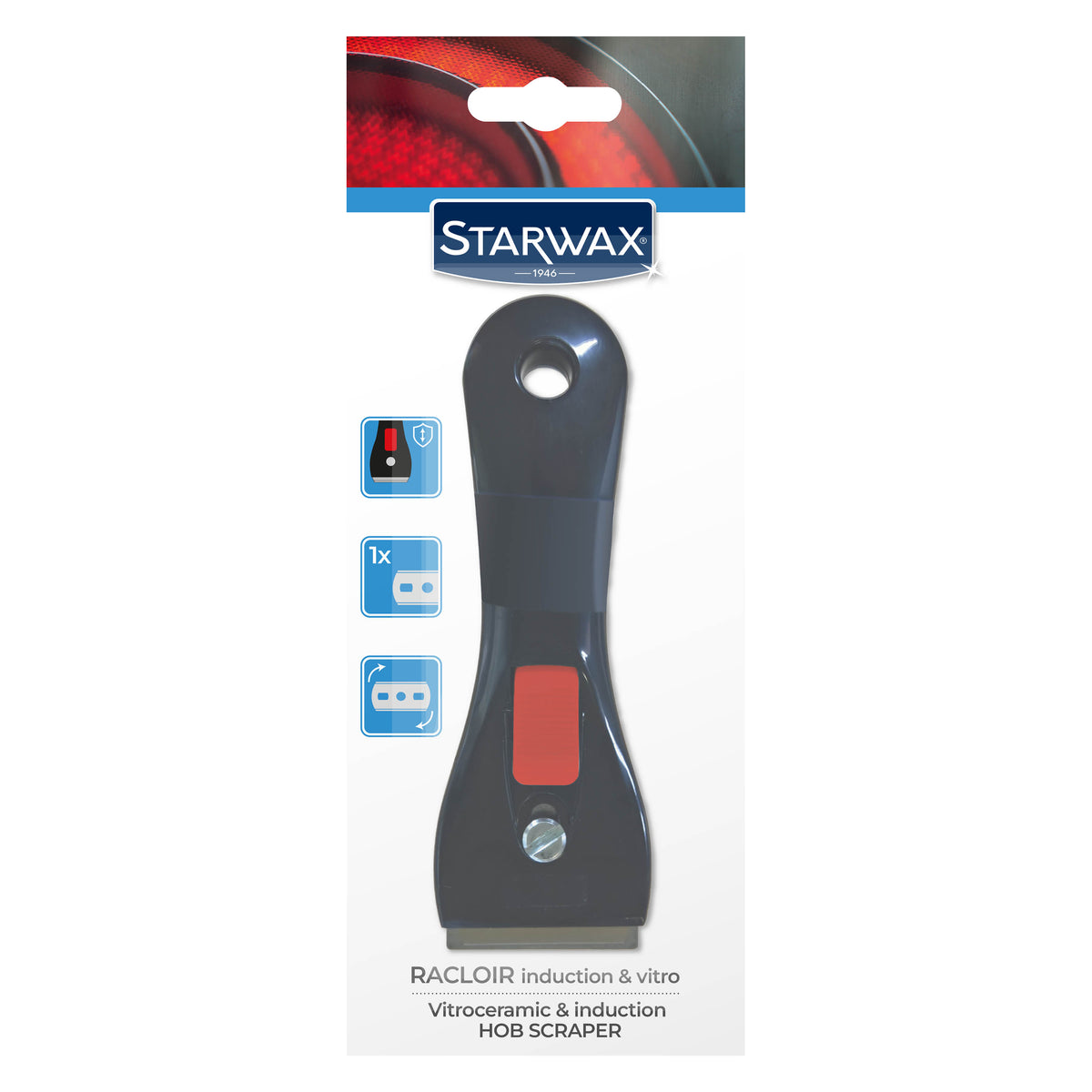 STARWAX - Racloir pour vitroceram & induction
X1