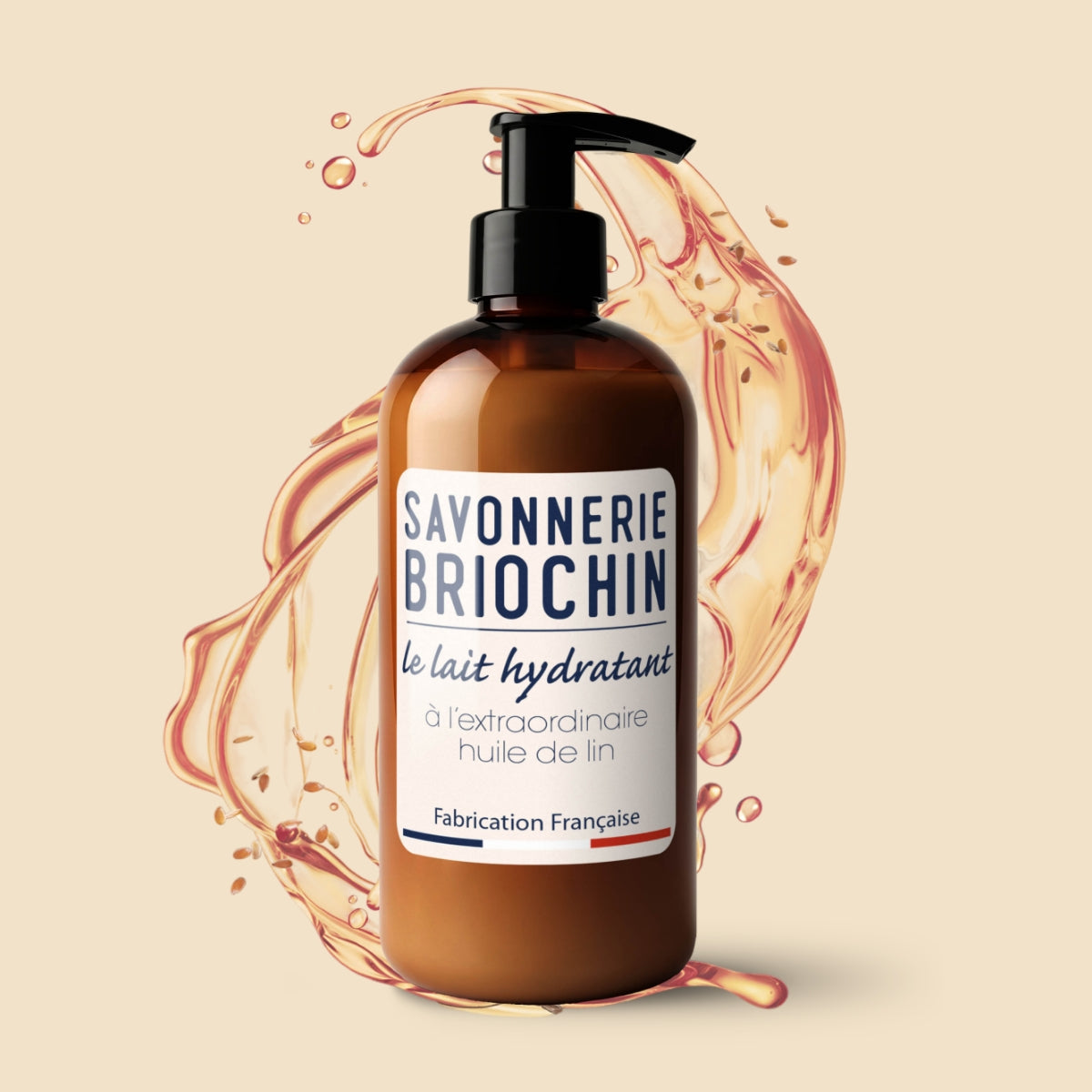SAVONNERIE BRIOCHIN - Le lait hydratant à l'extraordinaire huile de lin 300ML