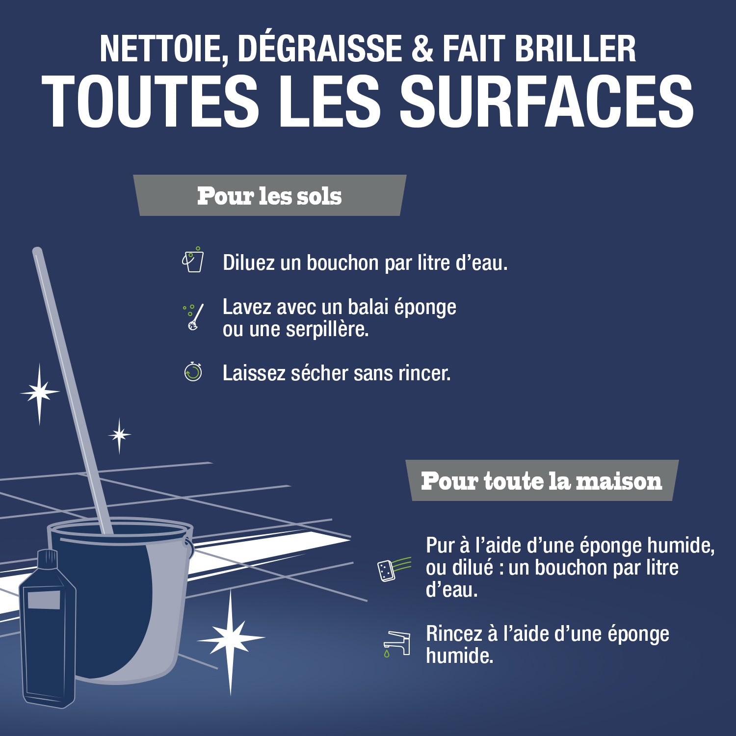 JACQUES BRIOCHIN PRO - Le Savon Noir sols 5L Sans parfum