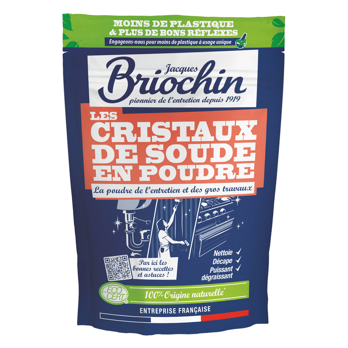 Lot de 6 Cristaux de soude en poudre