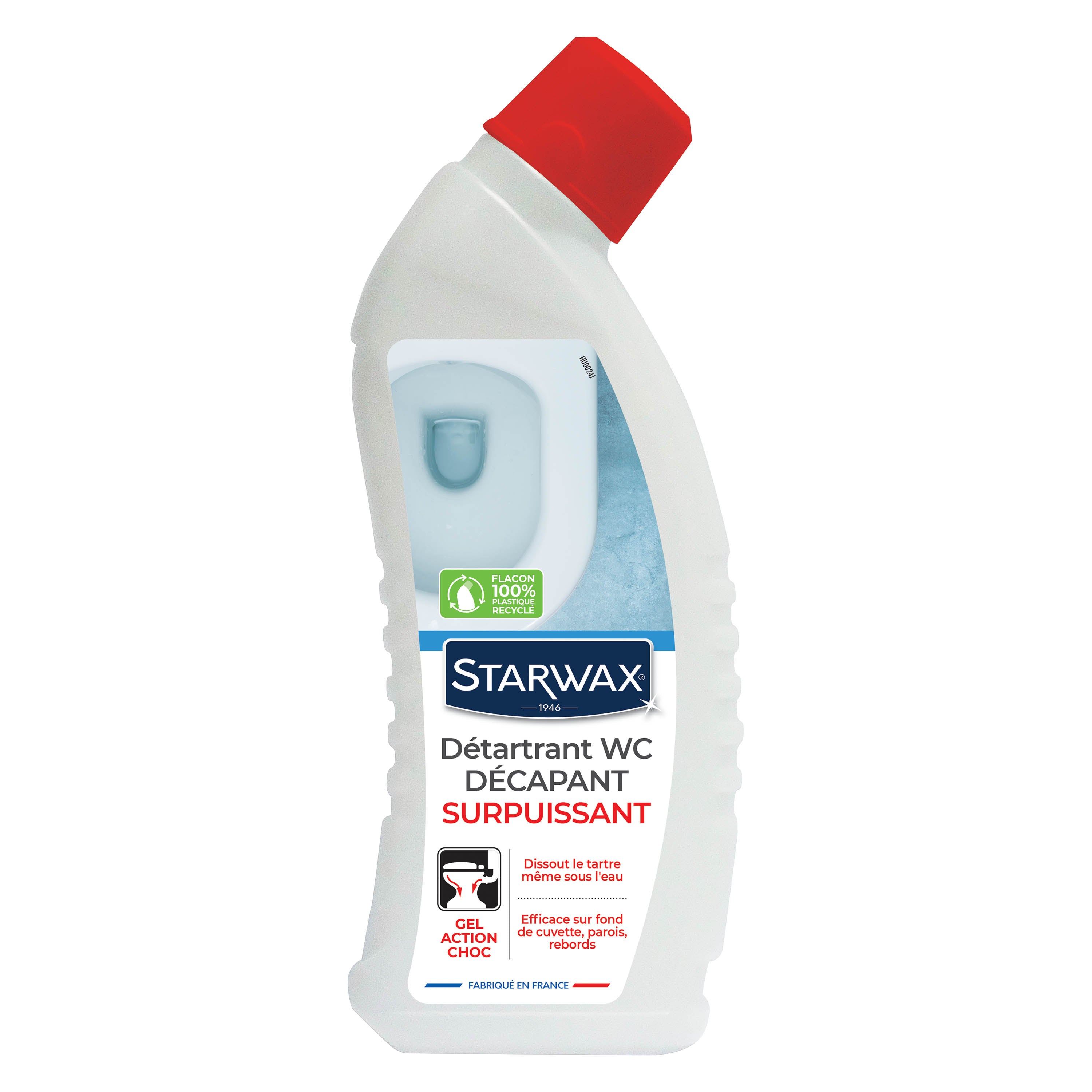 STARWAX - Détartrant surpuissant gel pour WC 750ml