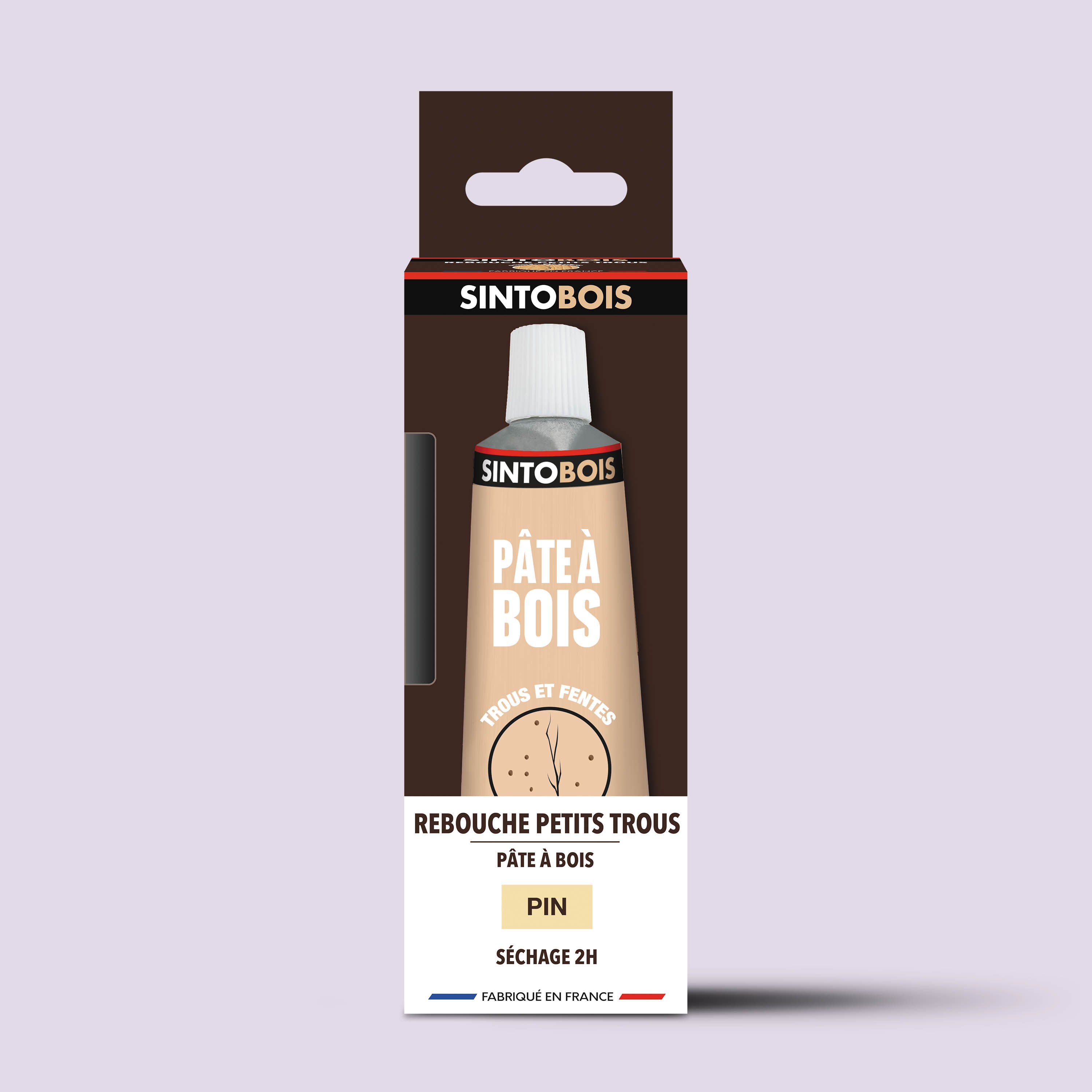 SINTO - Pâte à bois tradition 550ml Chêne clair